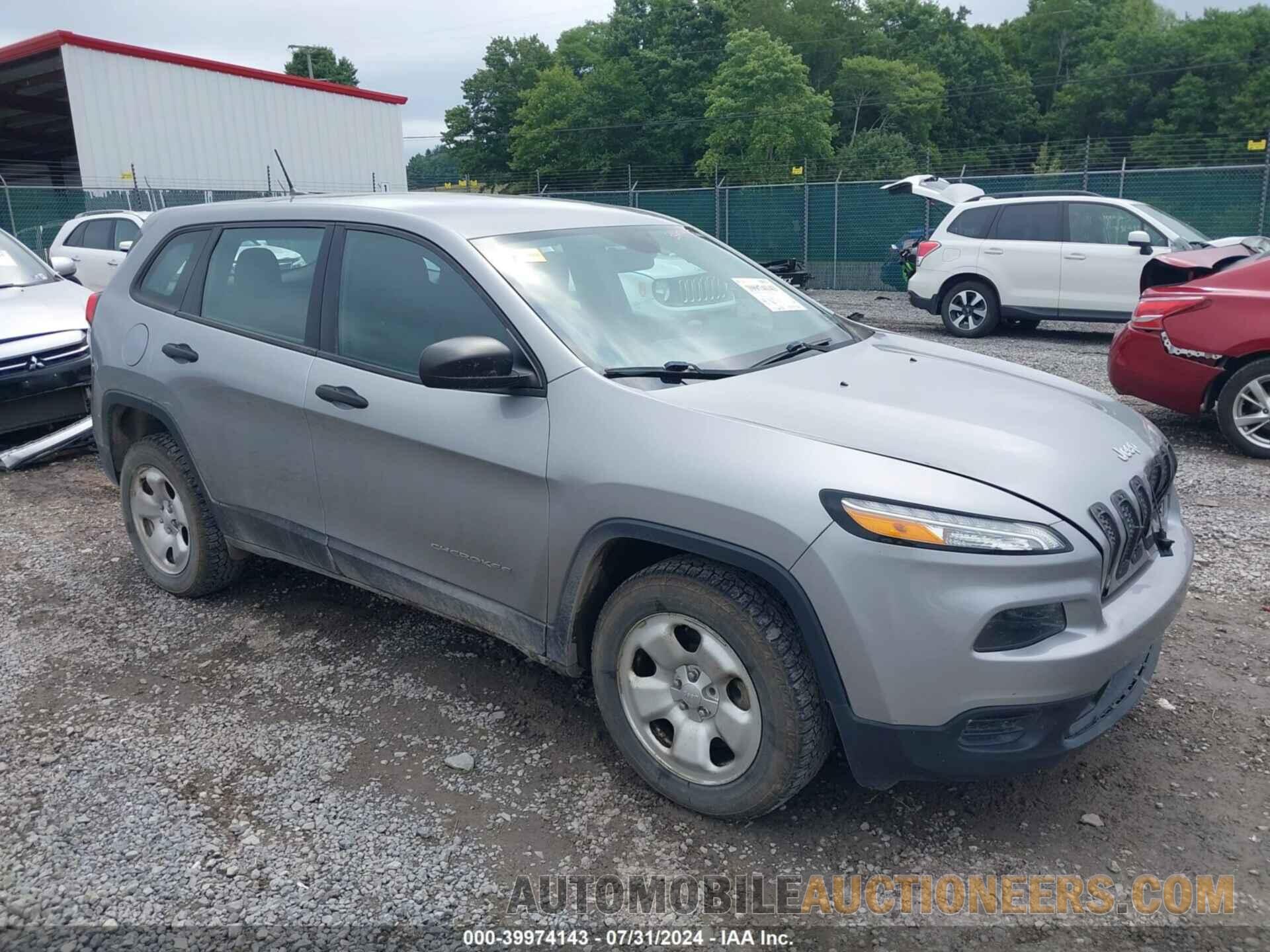 1C4PJMABXGW186561 JEEP CHEROKEE 2016