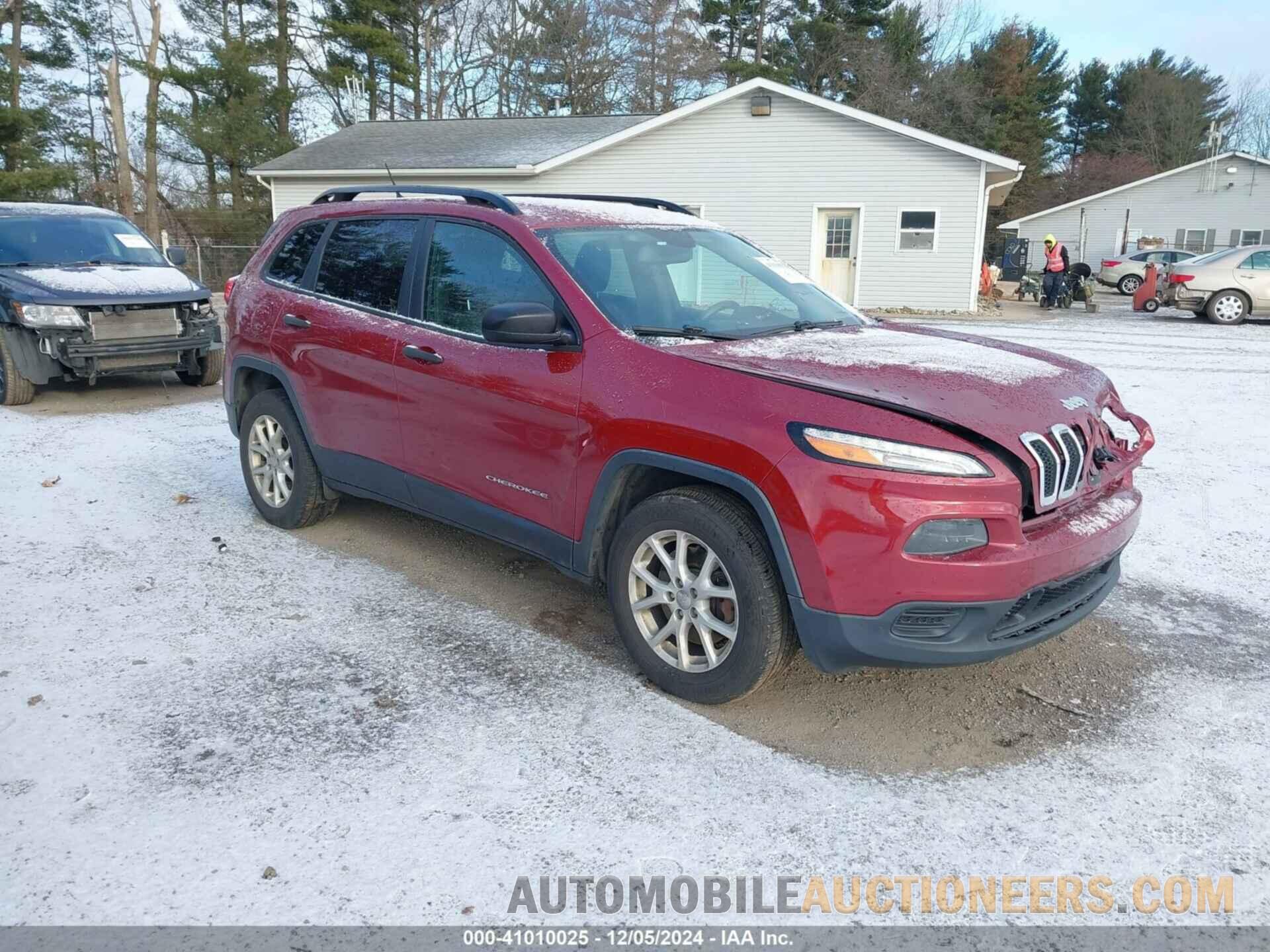 1C4PJMABXGW225861 JEEP CHEROKEE 2016