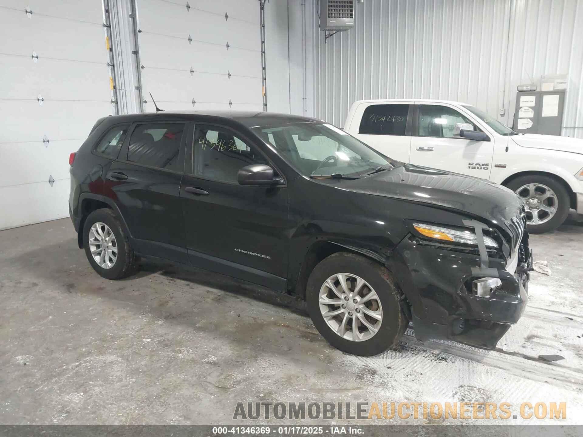 1C4PJMAS3GW138870 JEEP CHEROKEE 2016