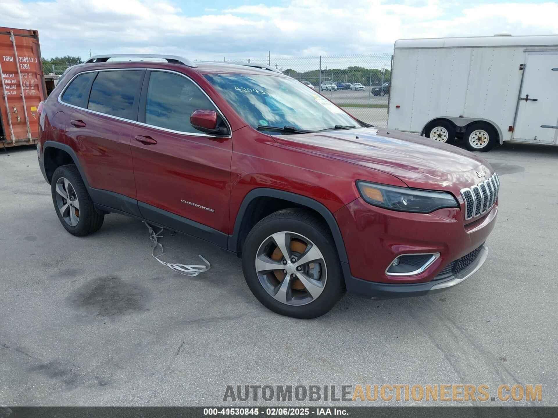 1C4PJMDX1KD162144 JEEP CHEROKEE 2019