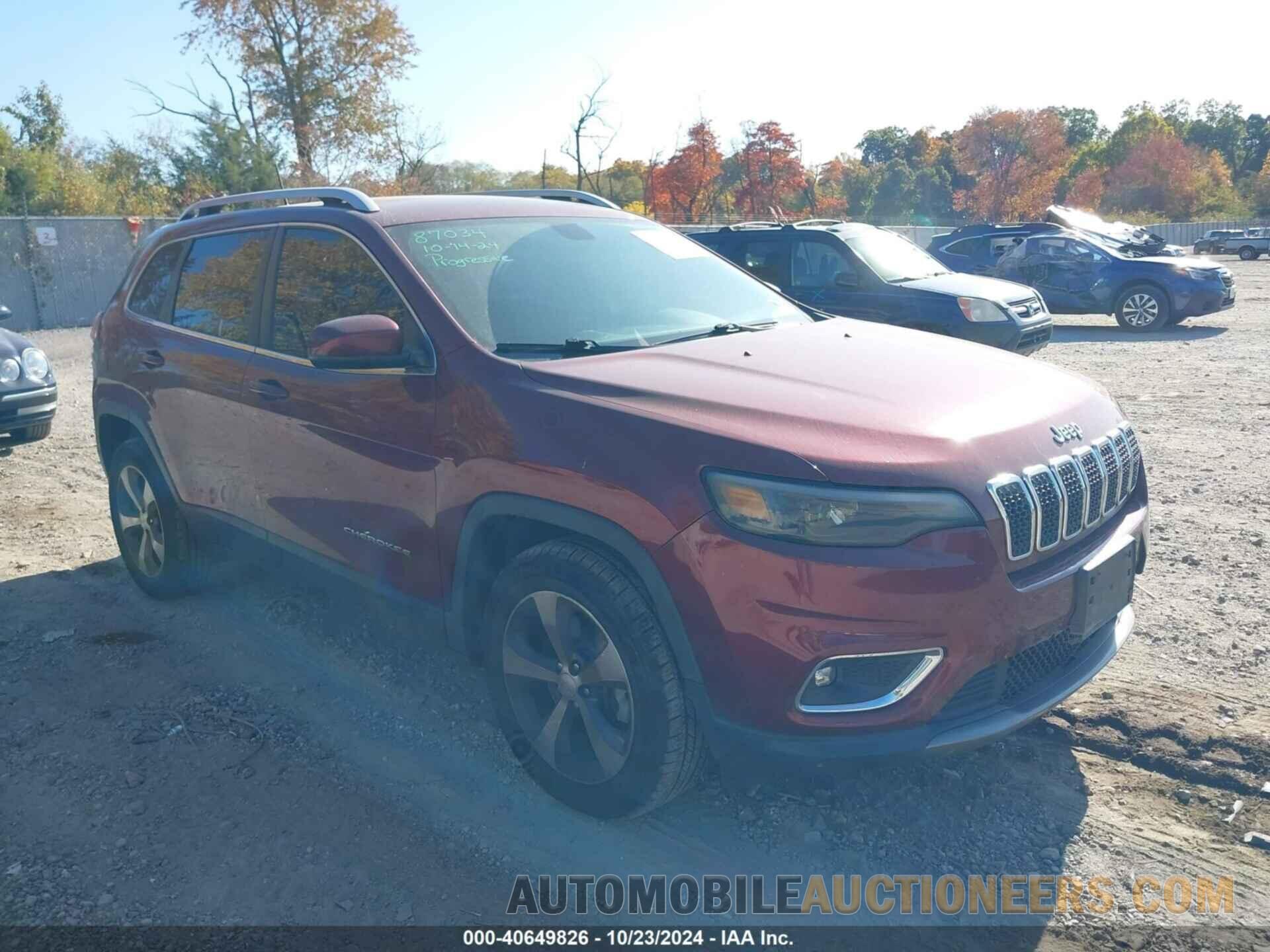 1C4PJMDX7KD161726 JEEP CHEROKEE 2019