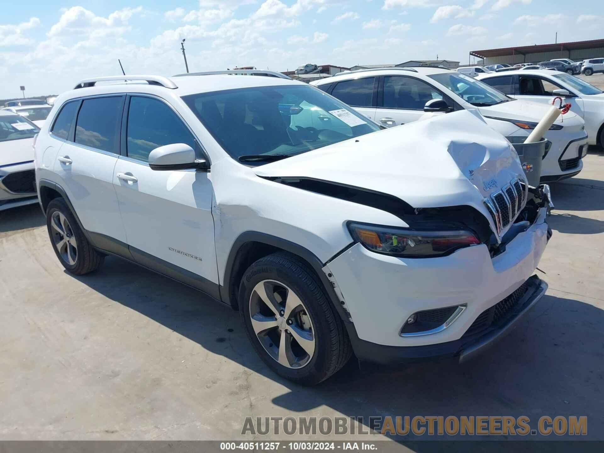 1C4PJMDX7KD303623 JEEP CHEROKEE 2019