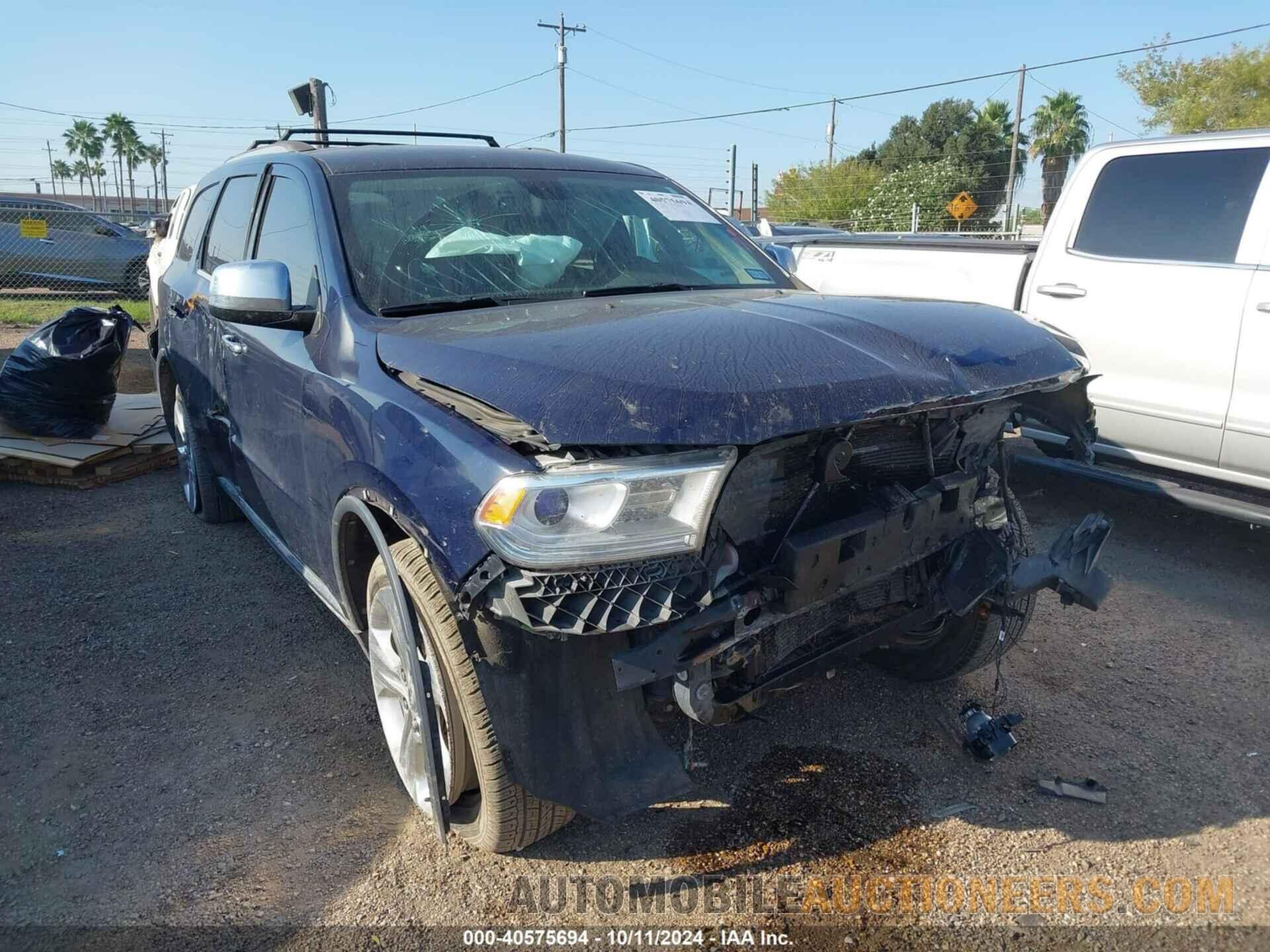 1C4RDHAG0FC904444 DODGE DURANGO 2015