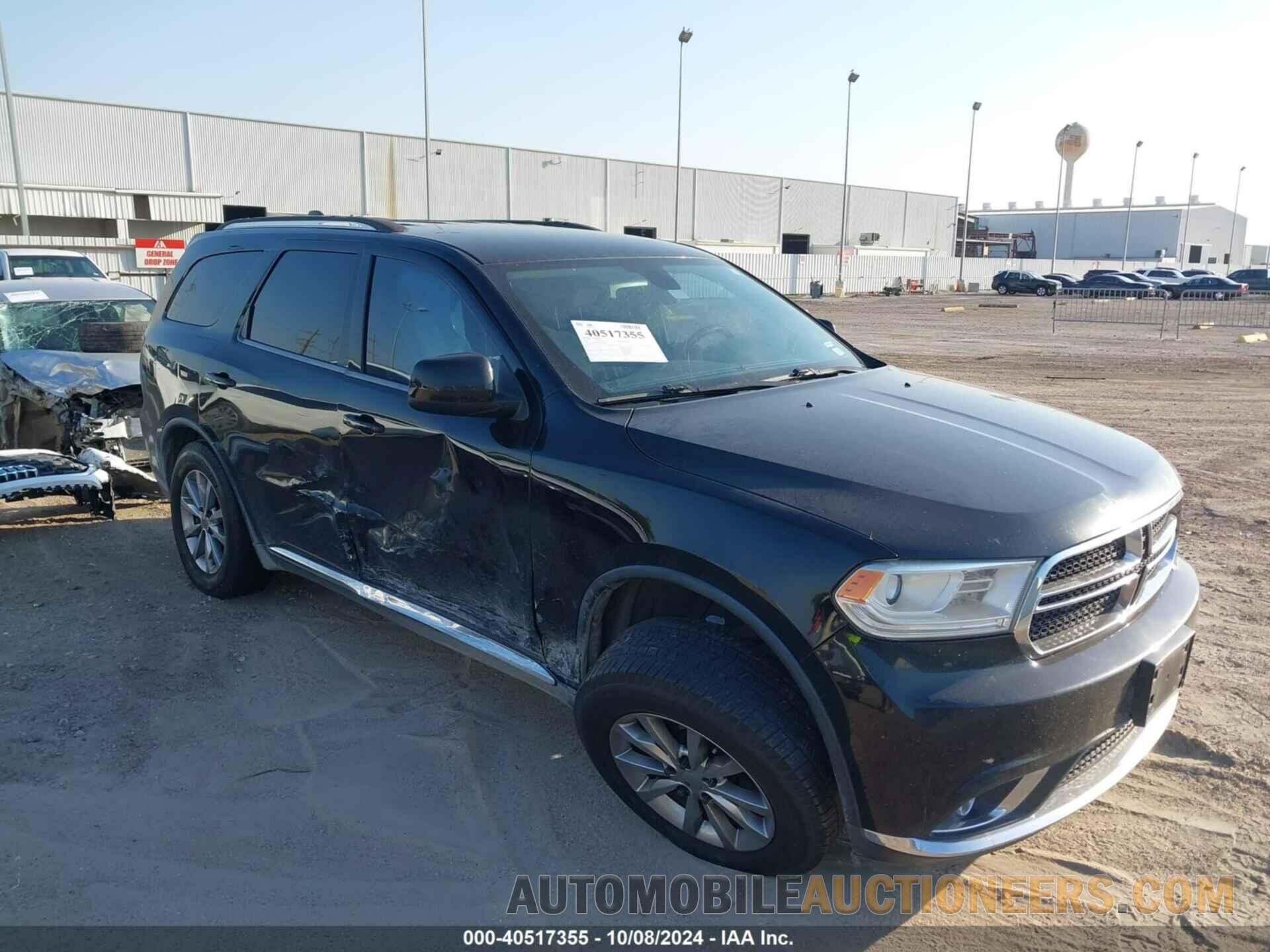 1C4RDHAG0HC690395 DODGE DURANGO 2017