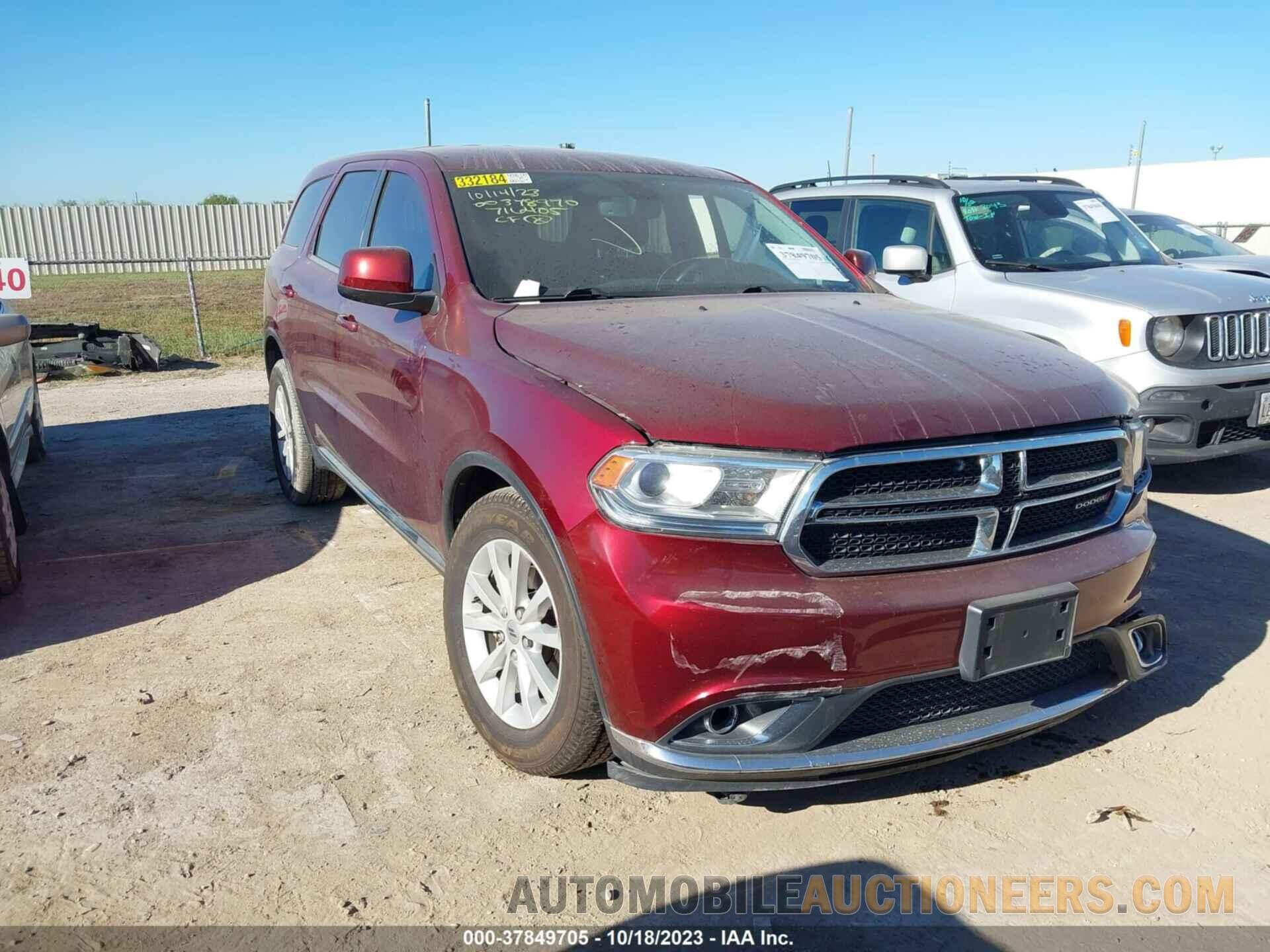 1C4RDHAG0KC716405 DODGE DURANGO 2019