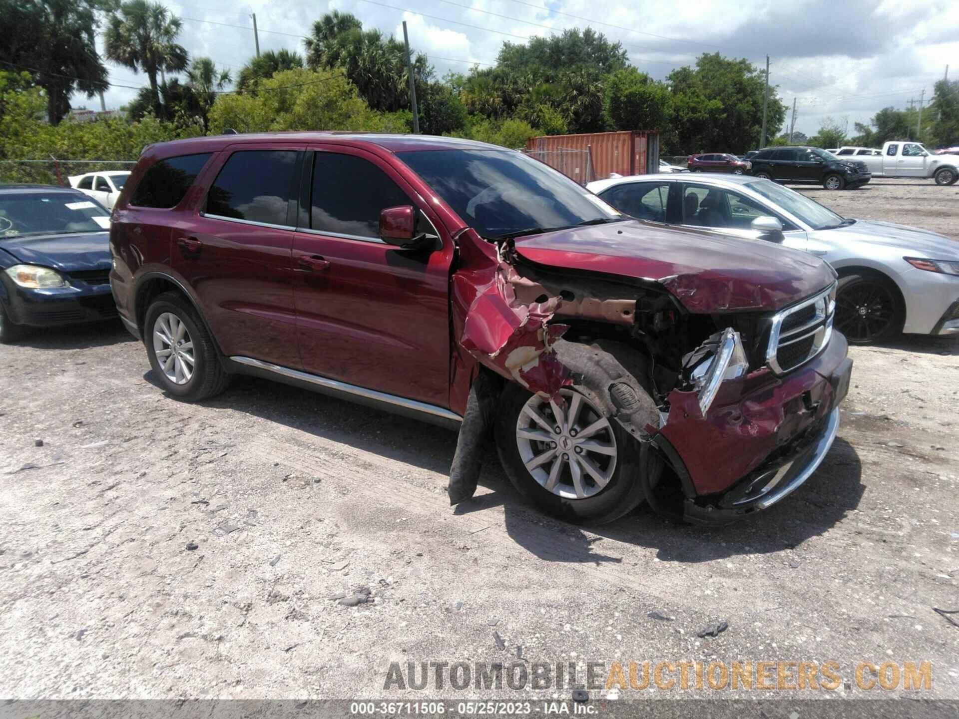 1C4RDHAG0KC836284 DODGE DURANGO 2019