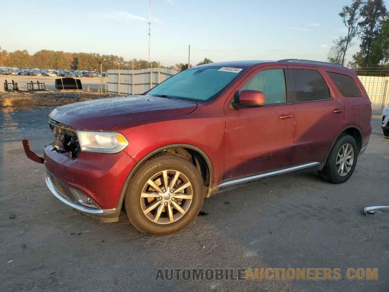 1C4RDHAG3HC703396 DODGE DURANGO 2017