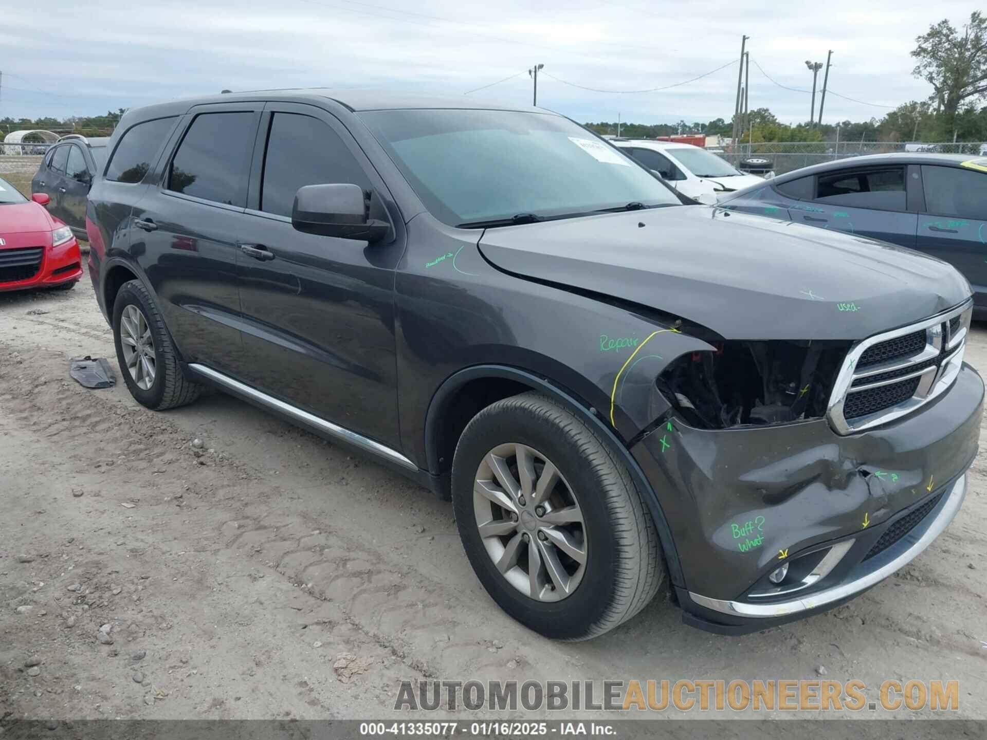 1C4RDHAG4HC796722 DODGE DURANGO 2017