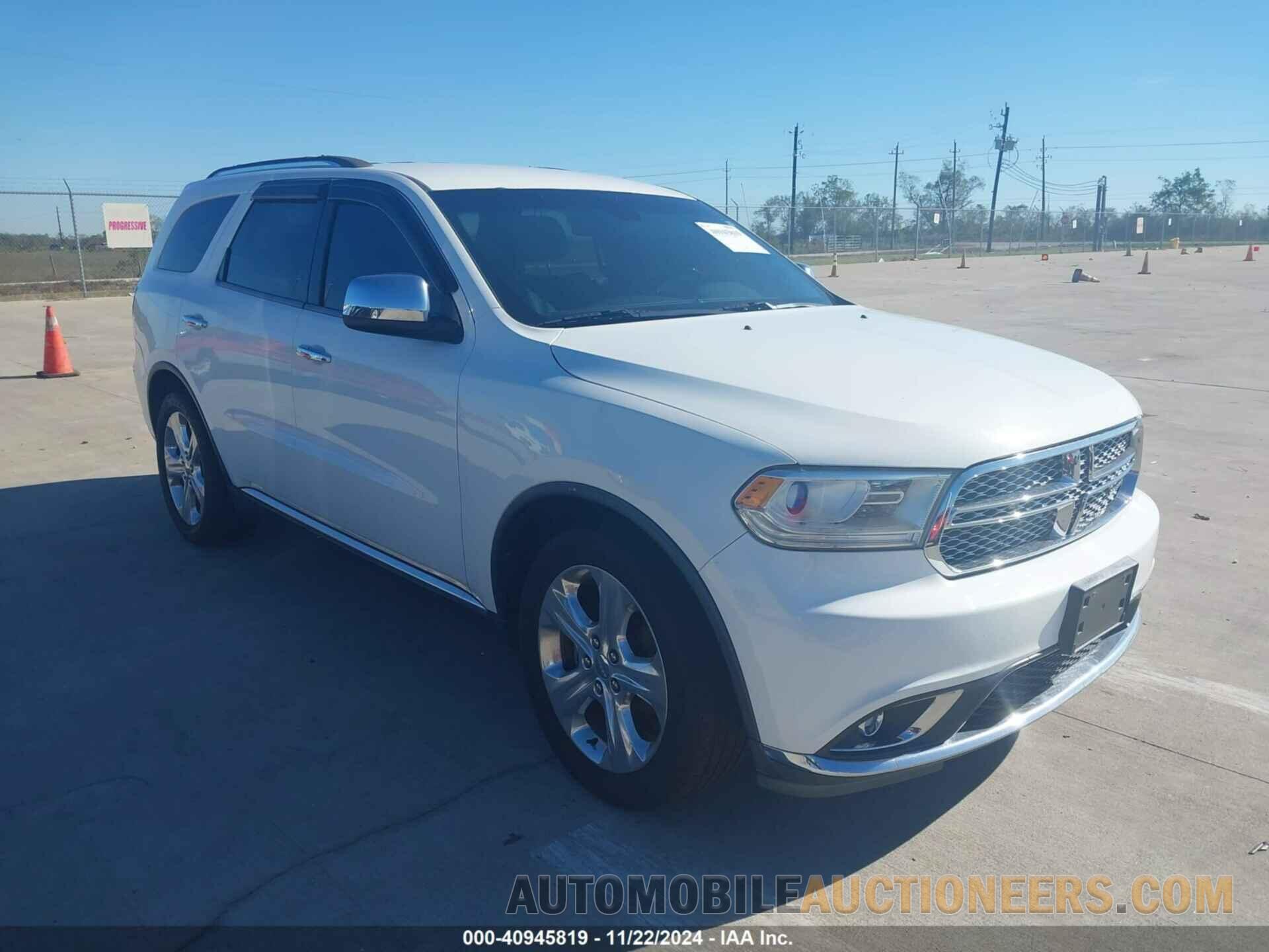 1C4RDHAG5FC722660 DODGE DURANGO 2015