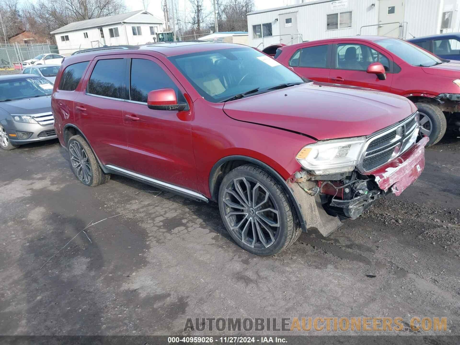 1C4RDHAG5FC842541 DODGE DURANGO 2015