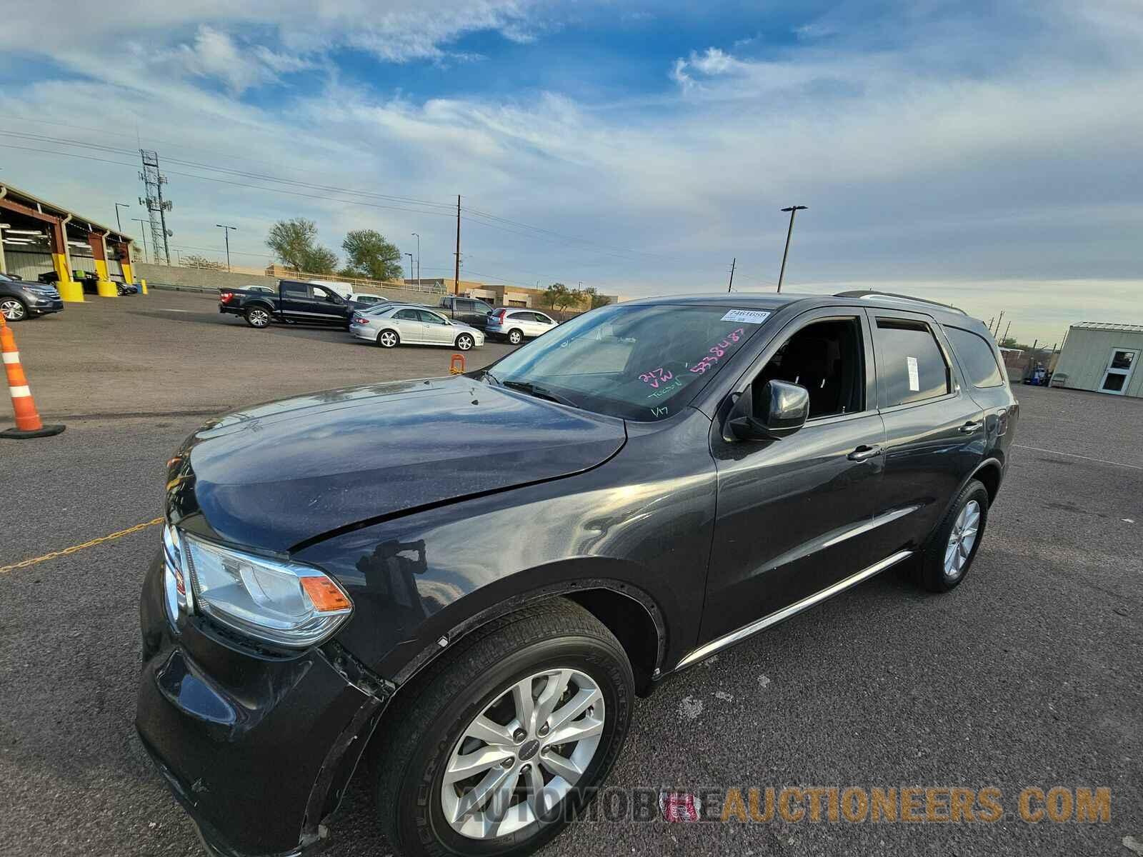 1C4RDHAG6FC833931 Dodge Durango 2015