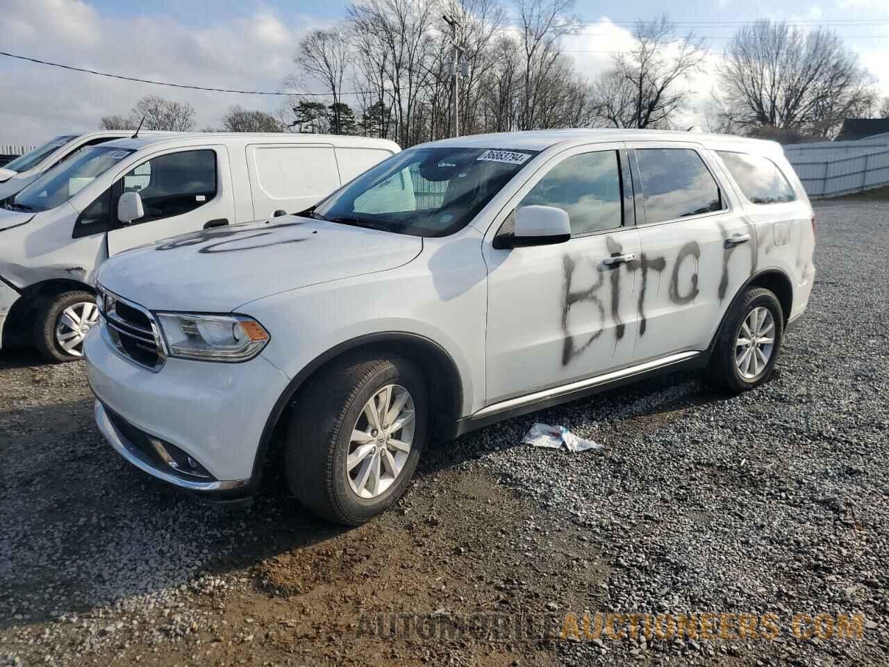 1C4RDHAG6KC632458 DODGE DURANGO 2019