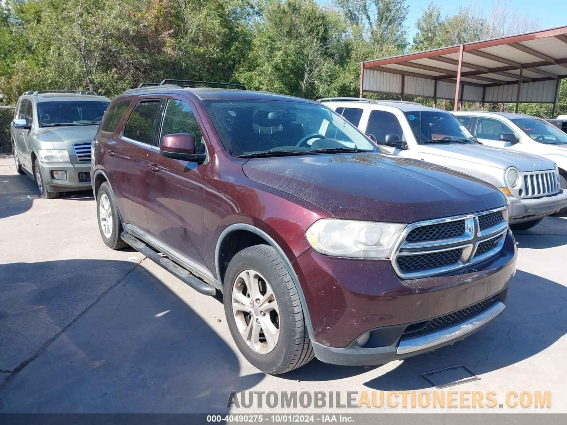 1C4RDHAG7CC260226 DODGE DURANGO 2012