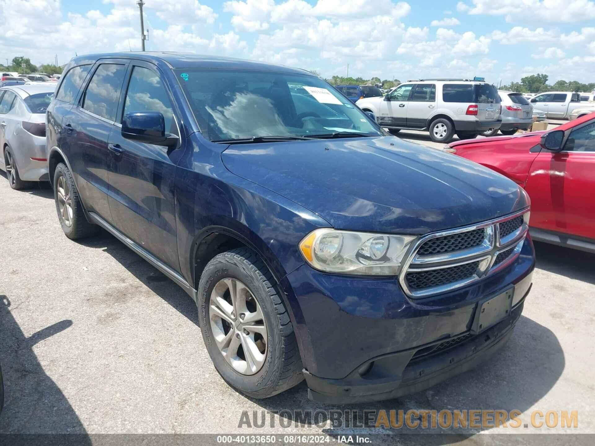 1C4RDHAG8CC206661 DODGE DURANGO 2012