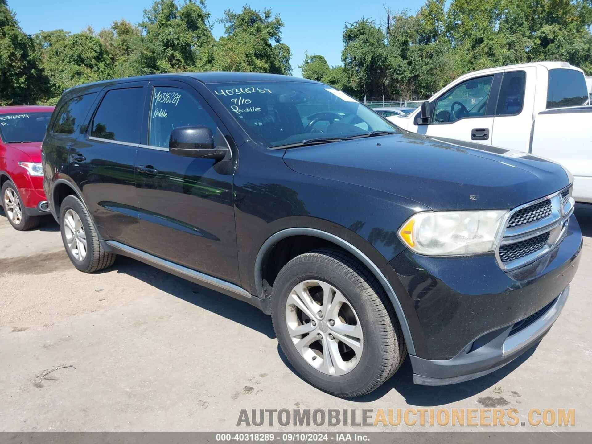 1C4RDHAG8DC667697 DODGE DURANGO 2013