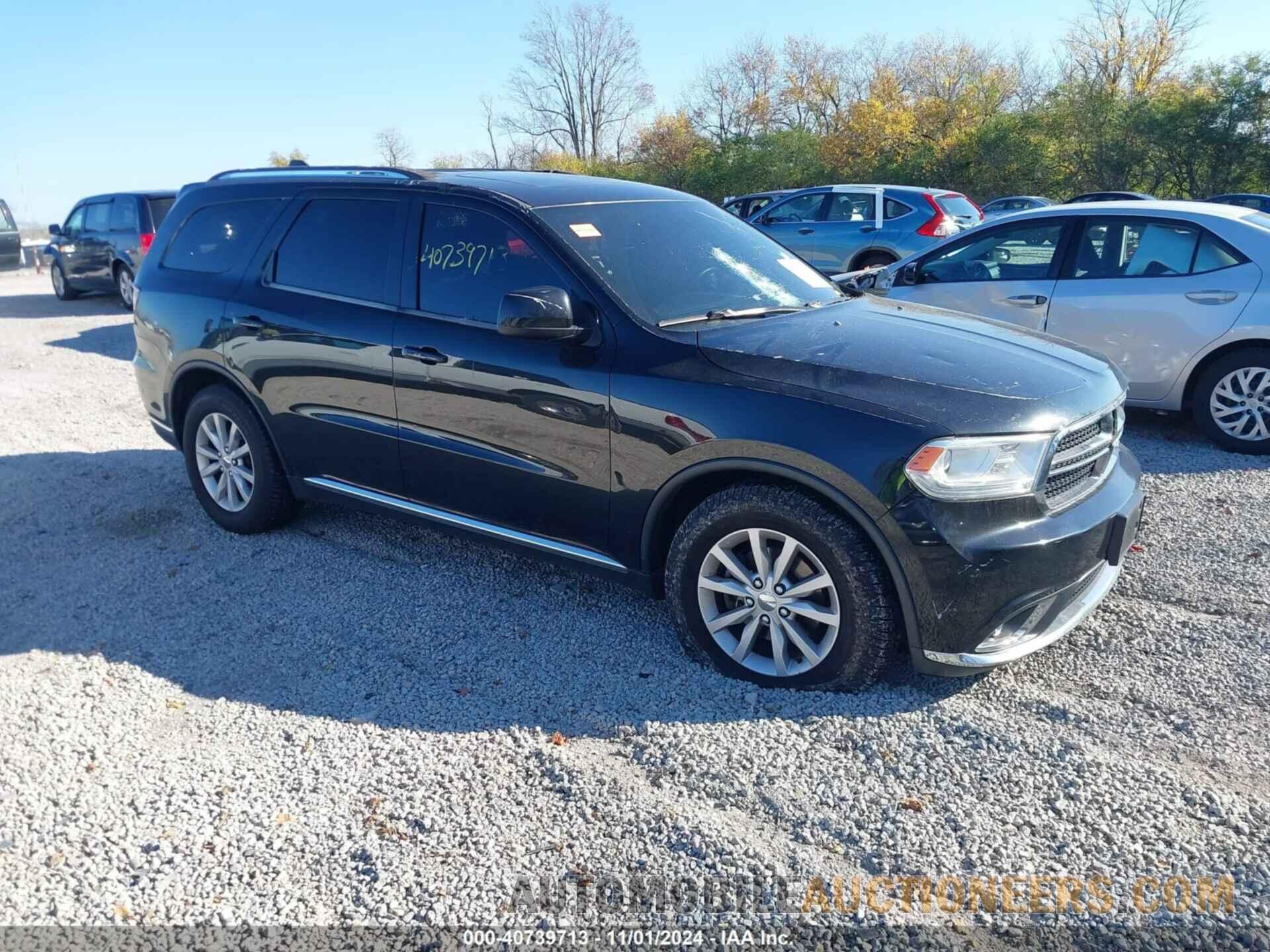 1C4RDHAG9FC809784 DODGE DURANGO 2015