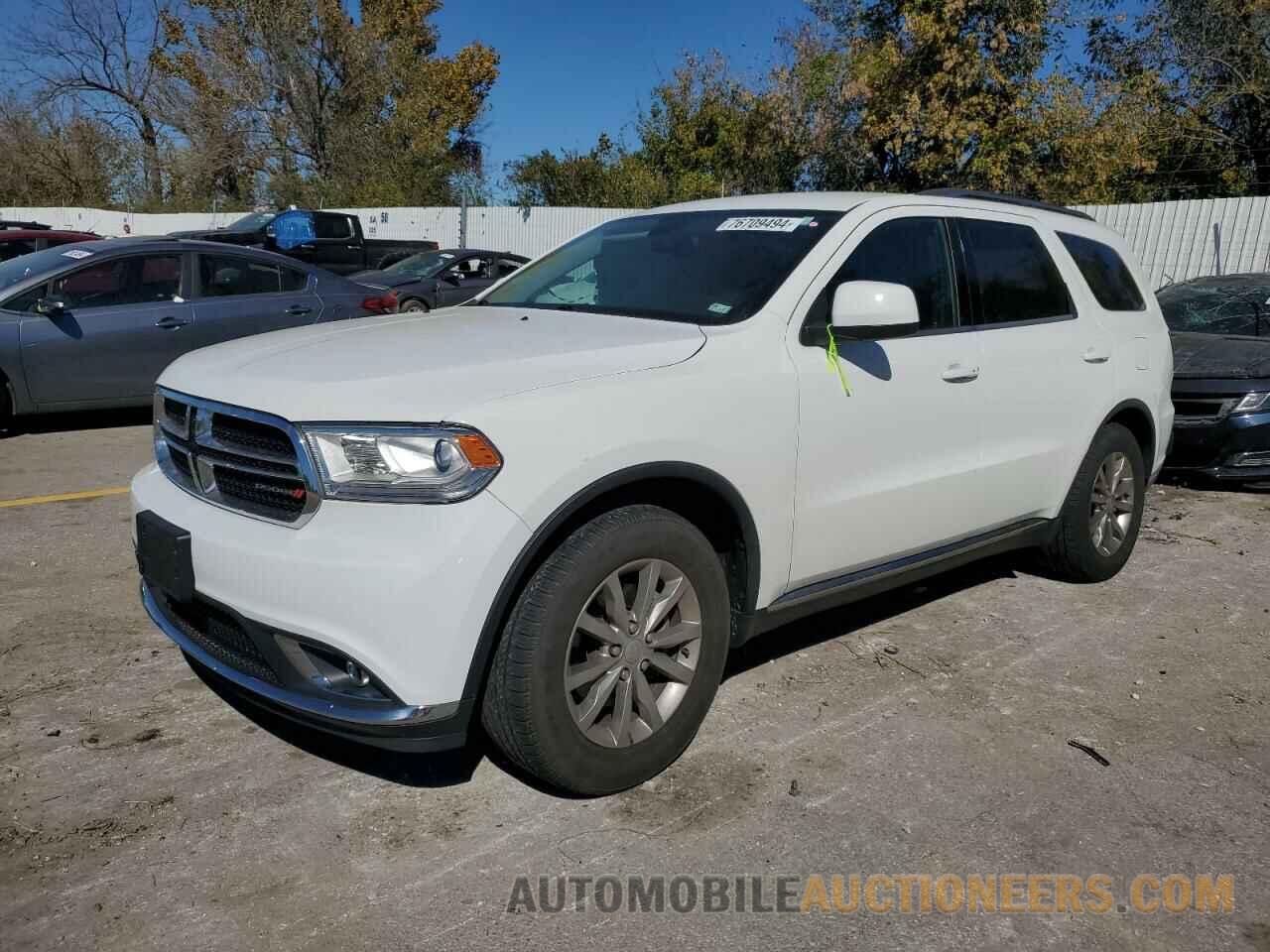 1C4RDHAG9HC869728 DODGE DURANGO 2017