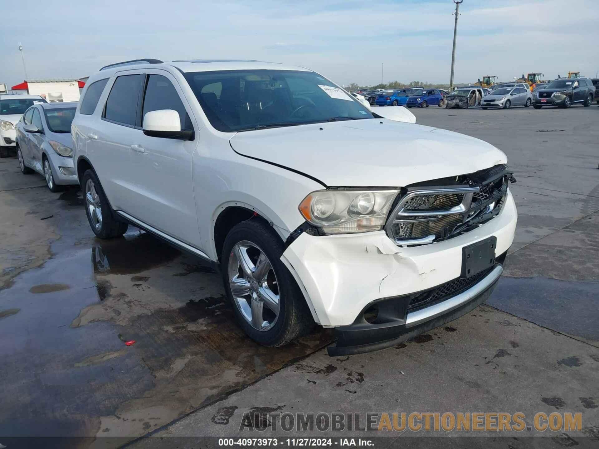 1C4RDHAGXDC698675 DODGE DURANGO 2013