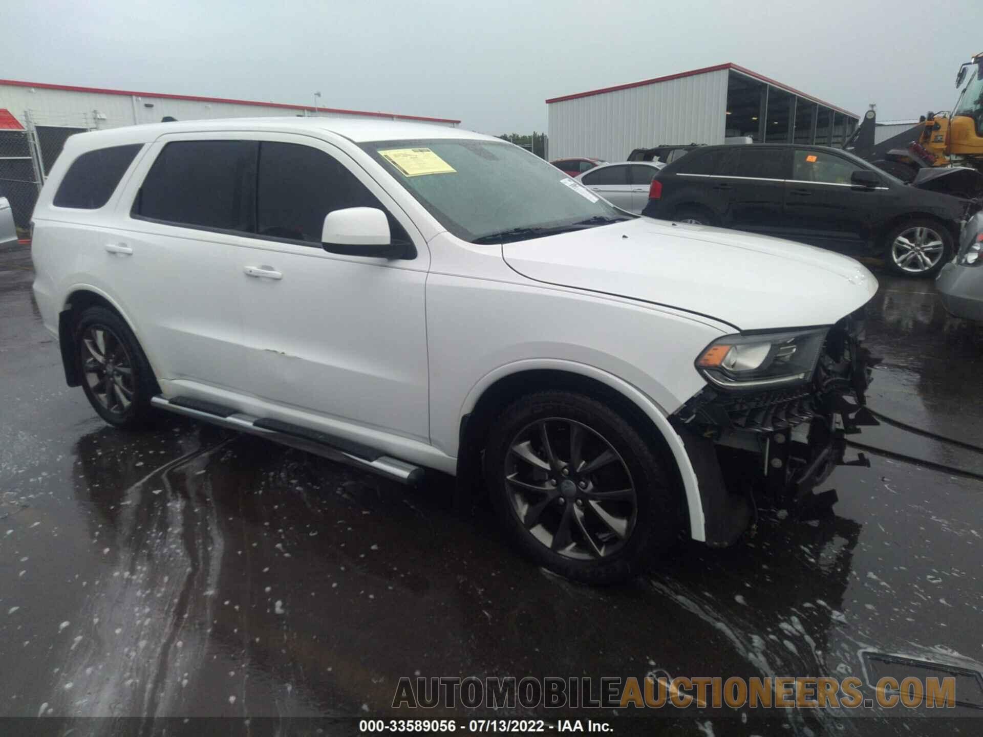 1C4RDHAGXEC345001 DODGE DURANGO 2014