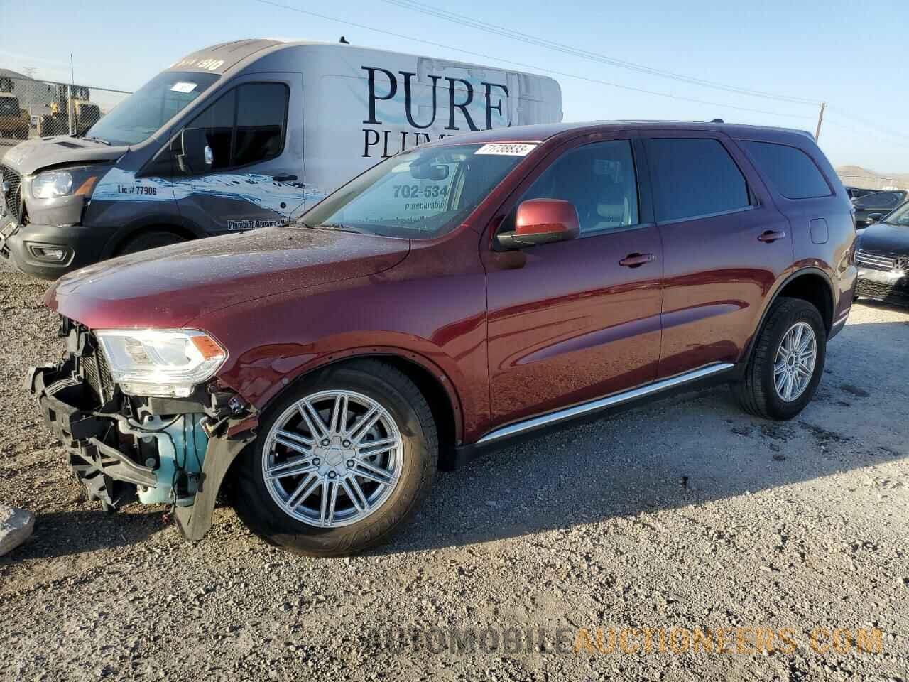 1C4RDHAGXJC290026 DODGE DURANGO 2018