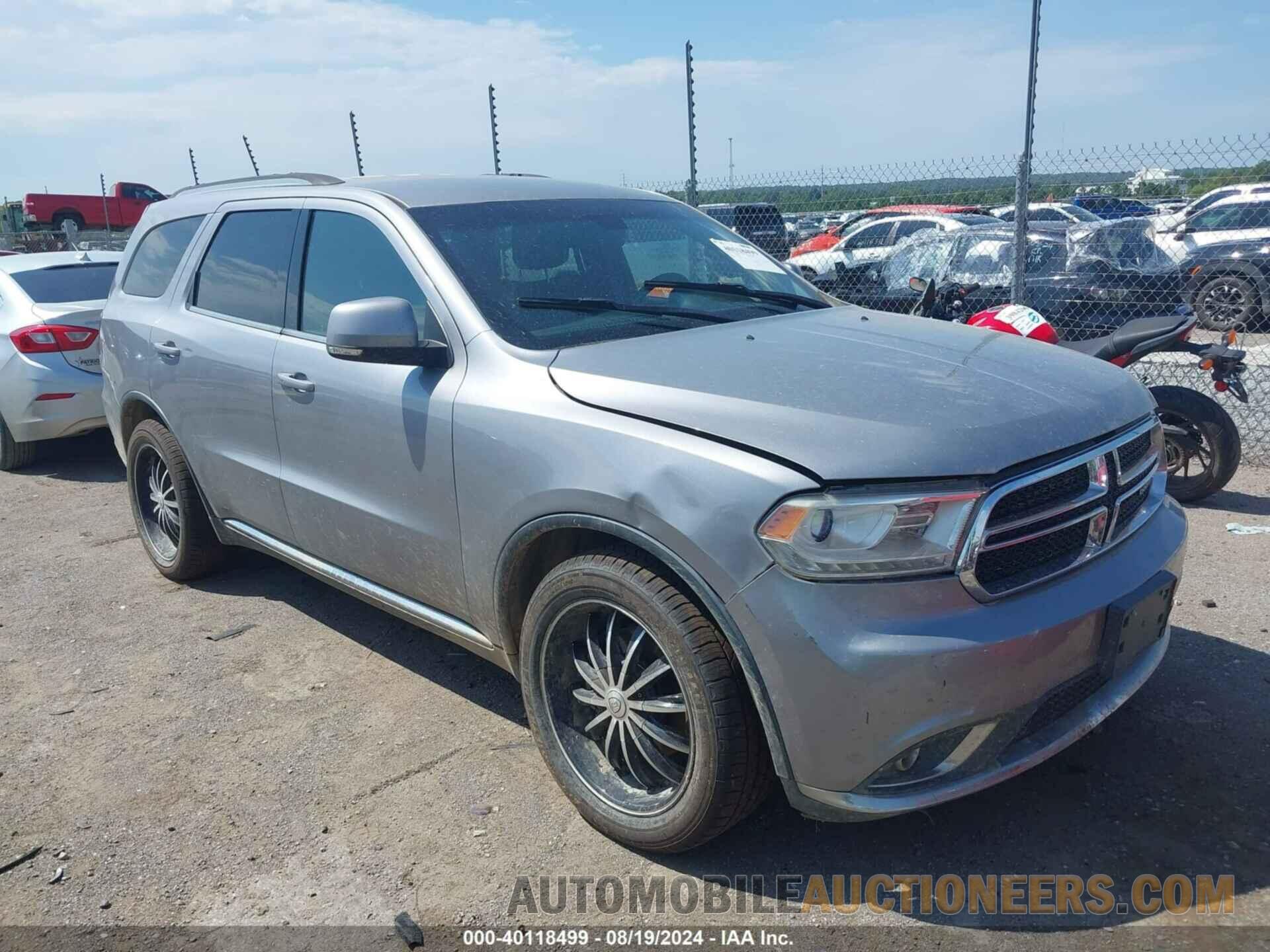 1C4RDHDG0FC201034 DODGE DURANGO 2015