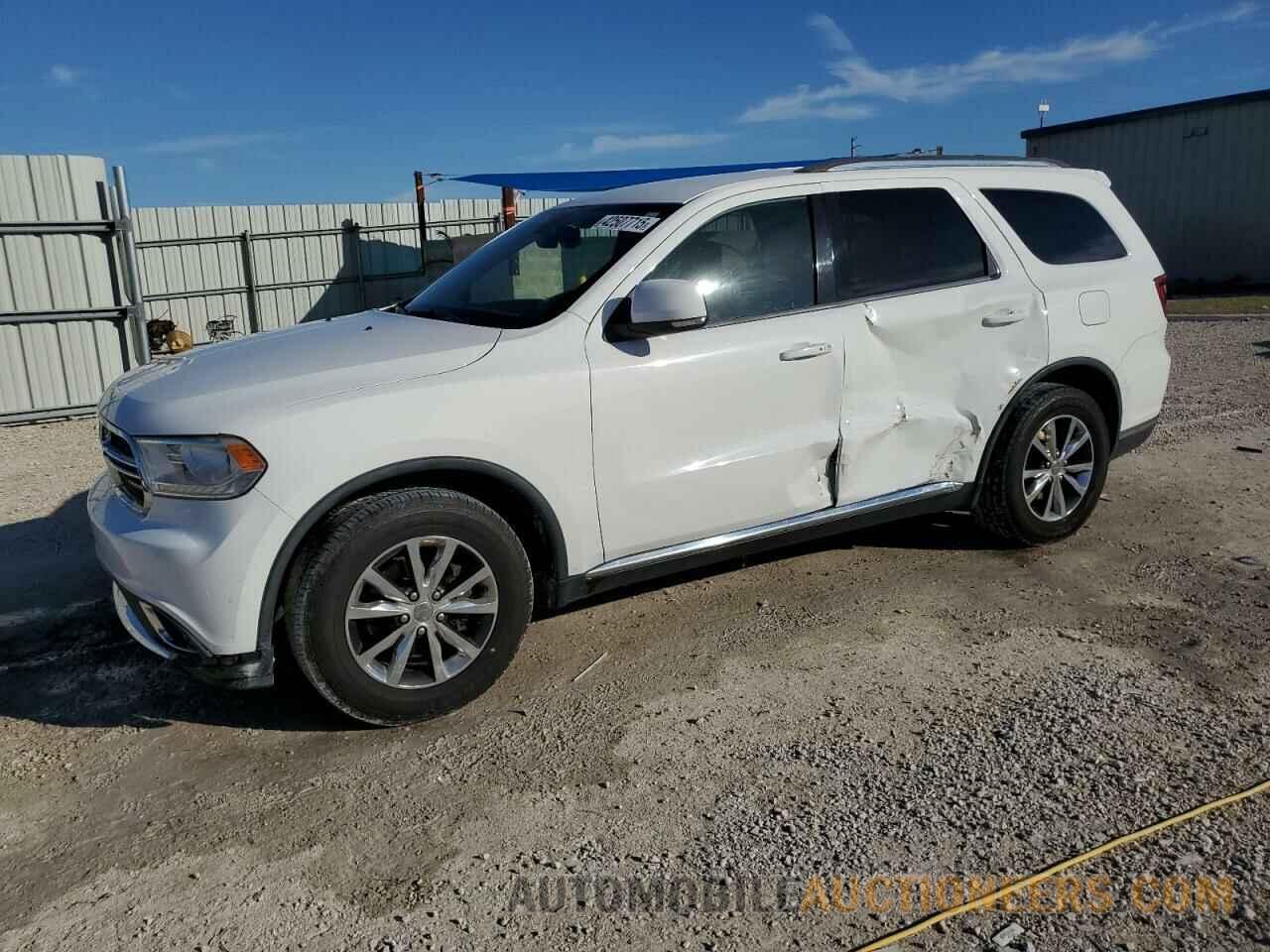 1C4RDHDG0GC373873 DODGE DURANGO 2016