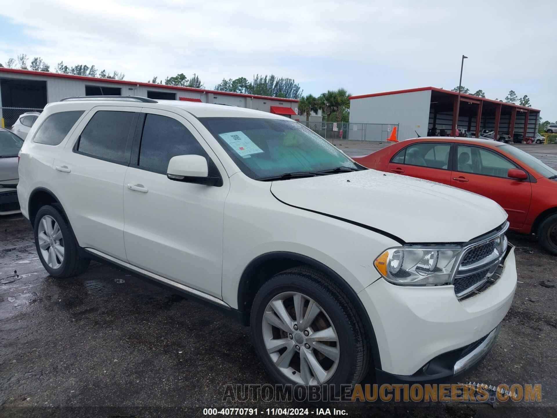 1C4RDHDG1CC204729 DODGE DURANGO 2012