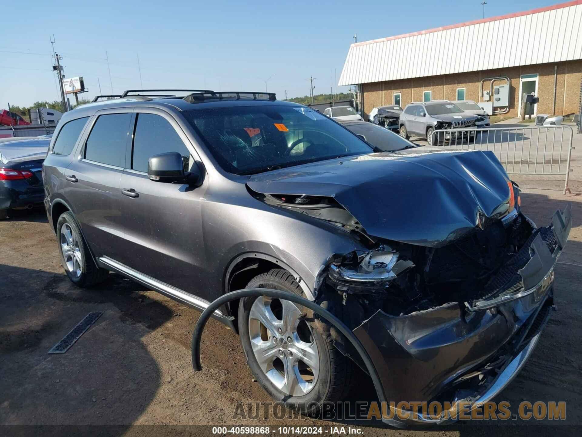 1C4RDHDG6FC722730 DODGE DURANGO 2015