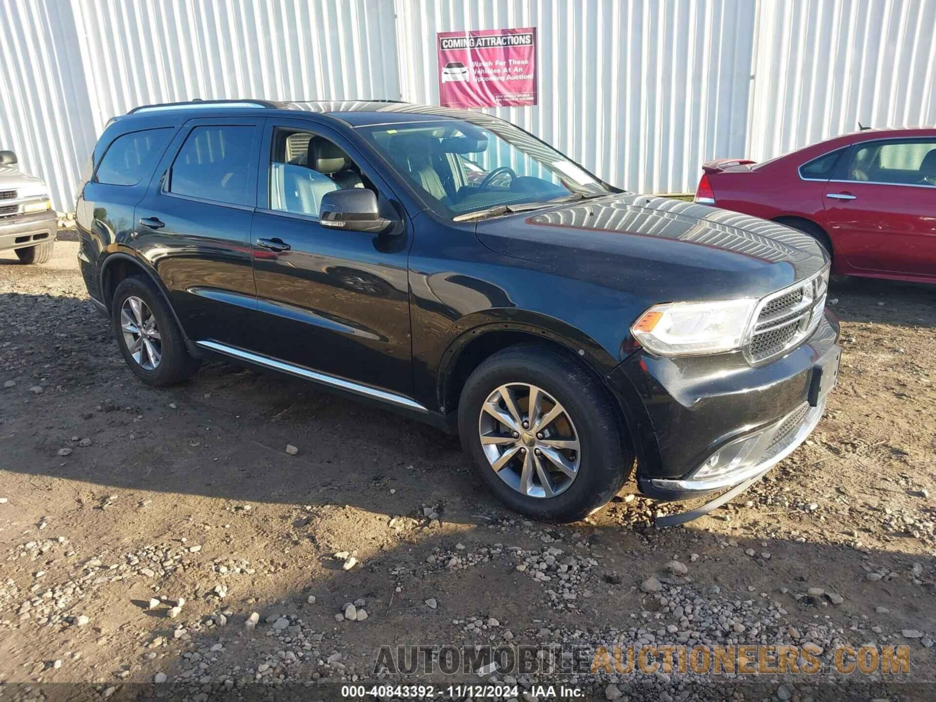 1C4RDHDG6FC743030 DODGE DURANGO 2015