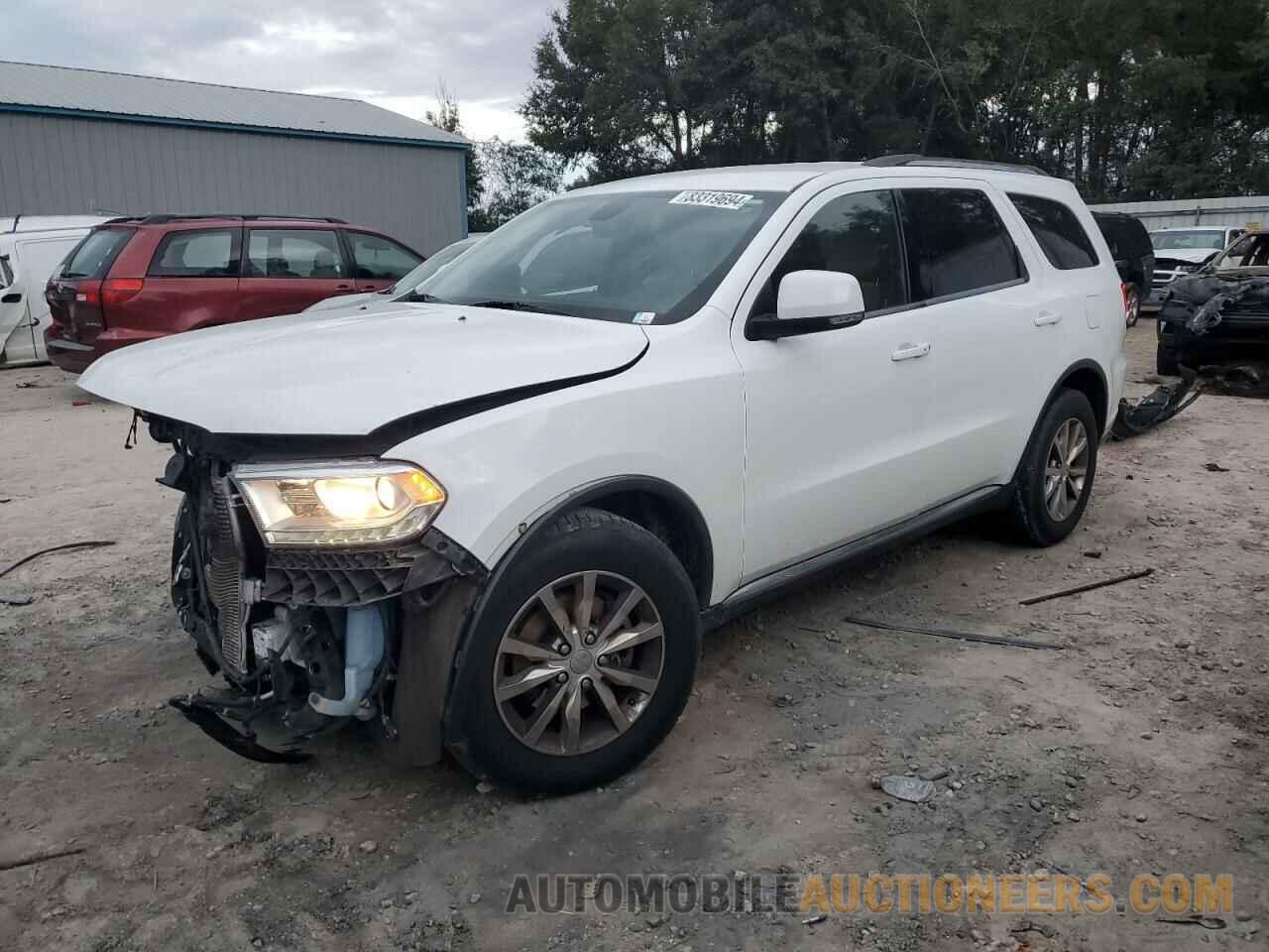 1C4RDHDG6FC863782 DODGE DURANGO 2015