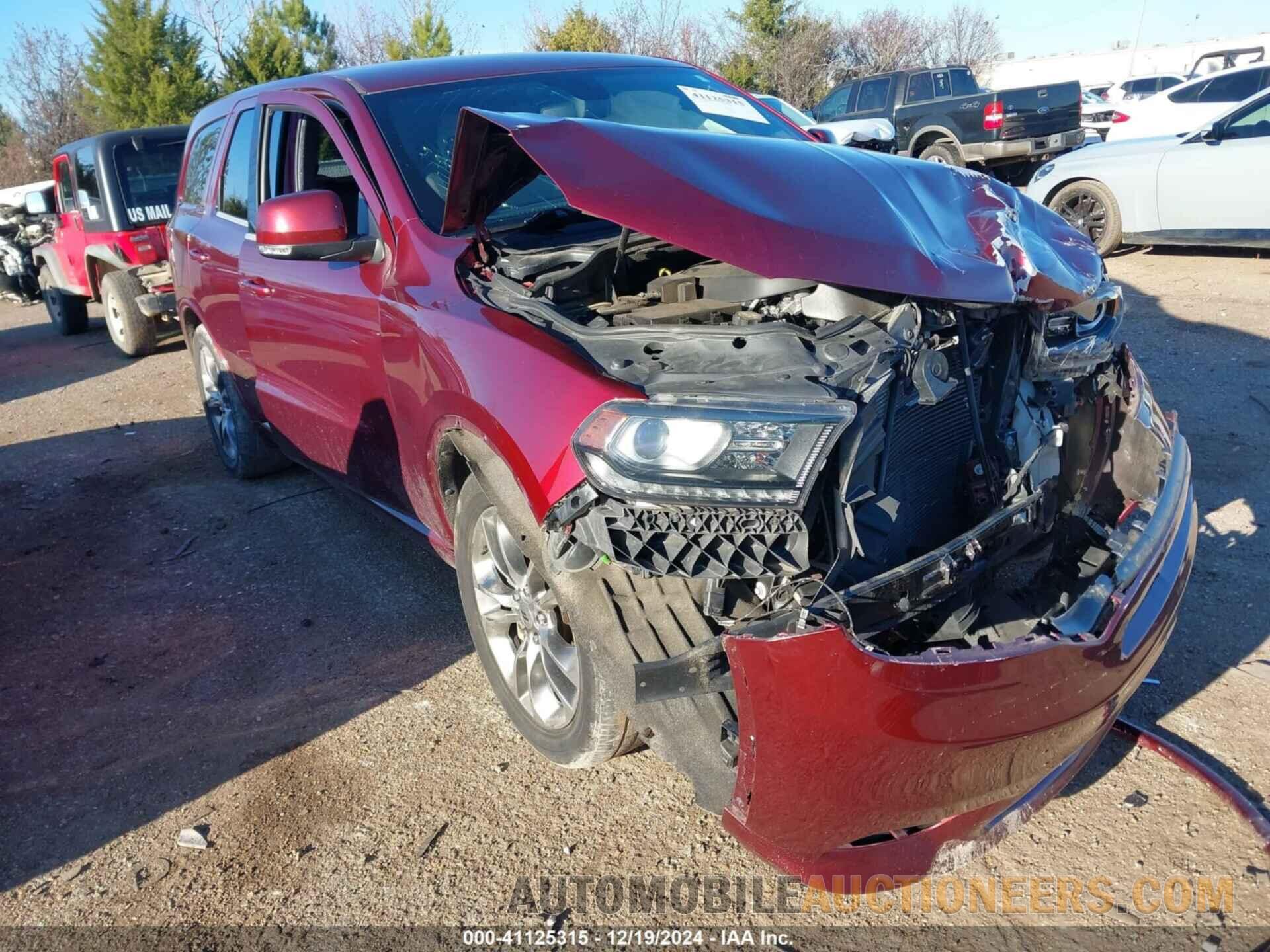 1C4RDHDG6KC549608 DODGE DURANGO 2019