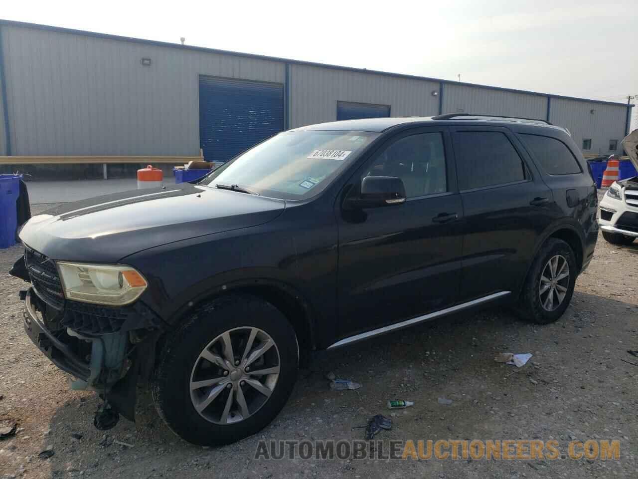 1C4RDHDG9GC340600 DODGE DURANGO 2016