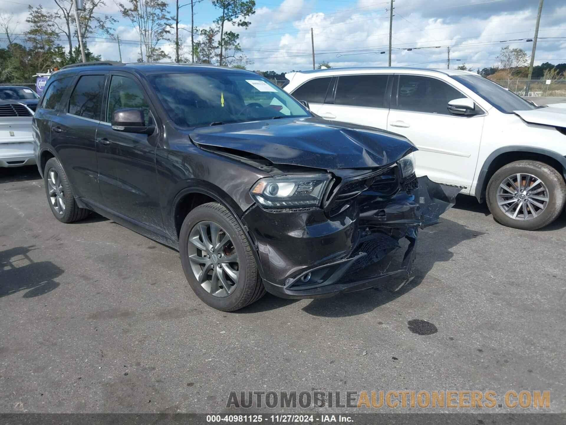 1C4RDHDGXHC629356 DODGE DURANGO 2017