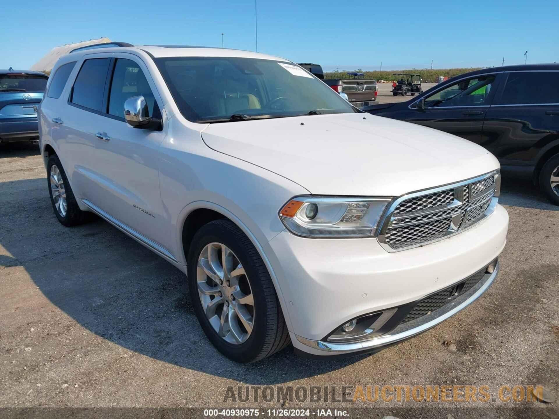 1C4RDHEG2JC316421 DODGE DURANGO 2018