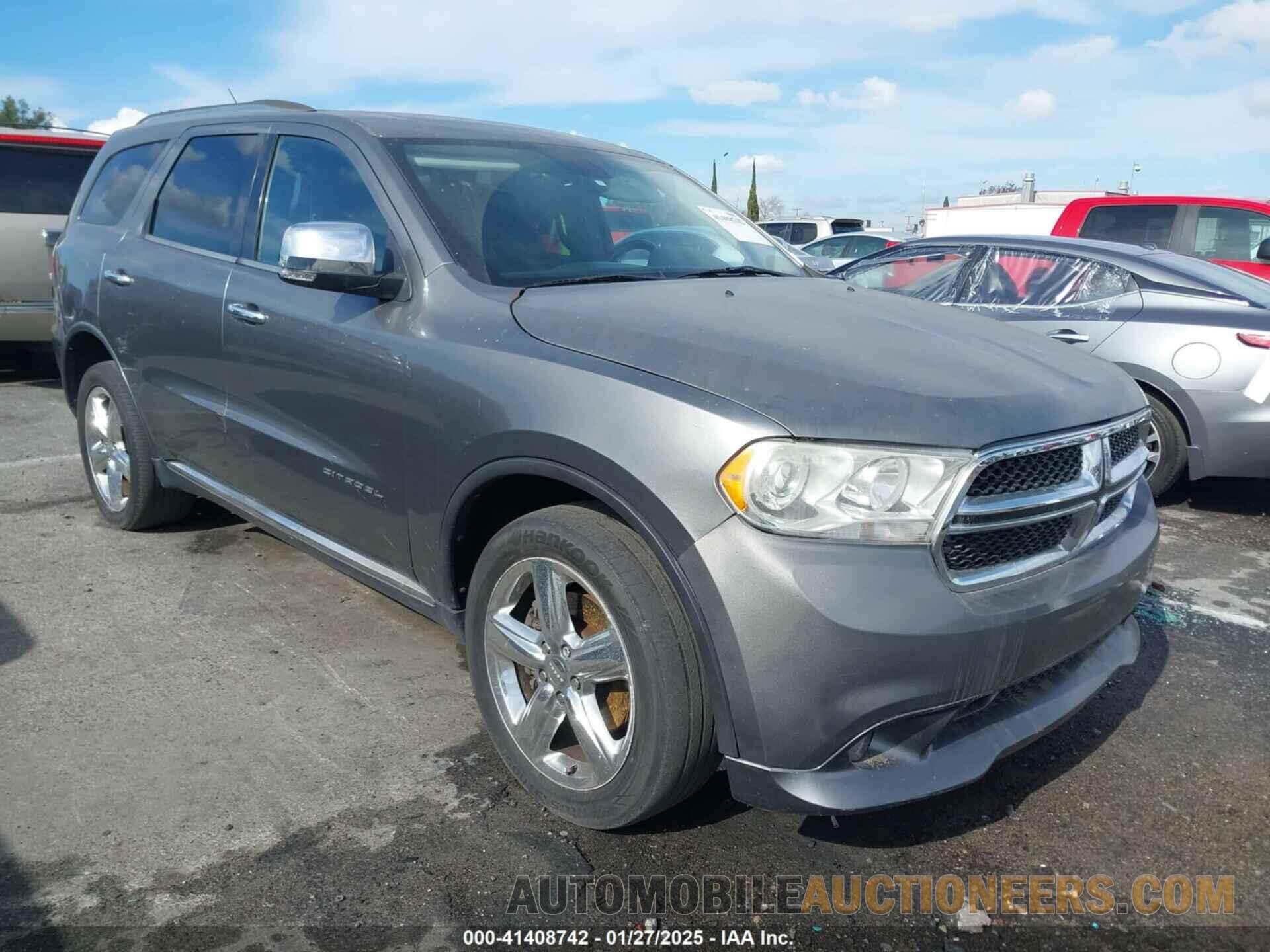 1C4RDHEGXCC336158 DODGE DURANGO 2012