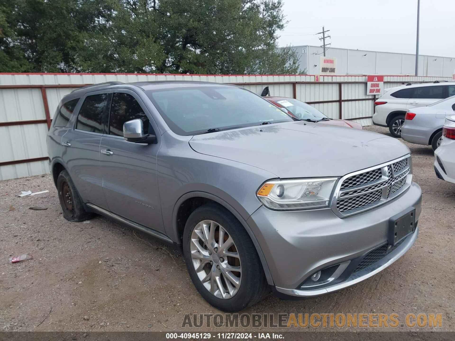 1C4RDHEGXEC537111 DODGE DURANGO 2014