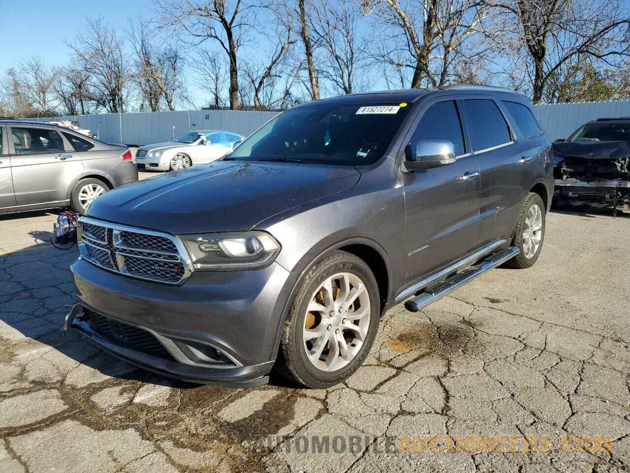 1C4RDHEGXGC353225 DODGE DURANGO 2016