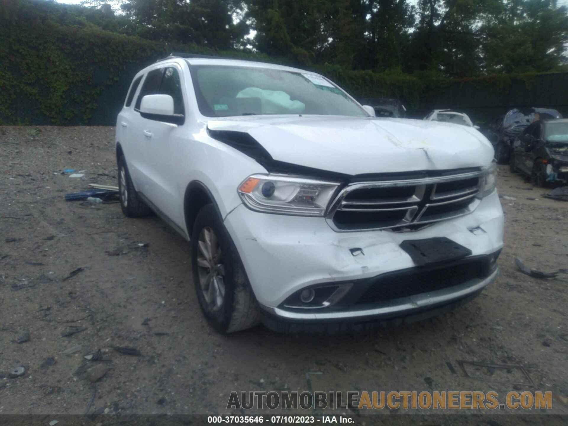 1C4RDJAG0KC536400 DODGE DURANGO 2019