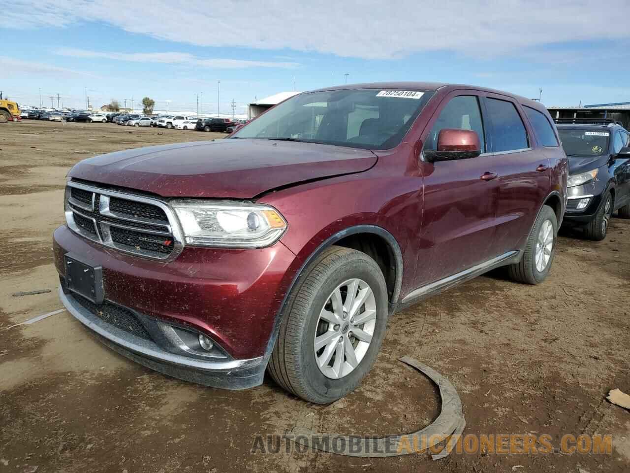 1C4RDJAG0KC585435 DODGE DURANGO 2019