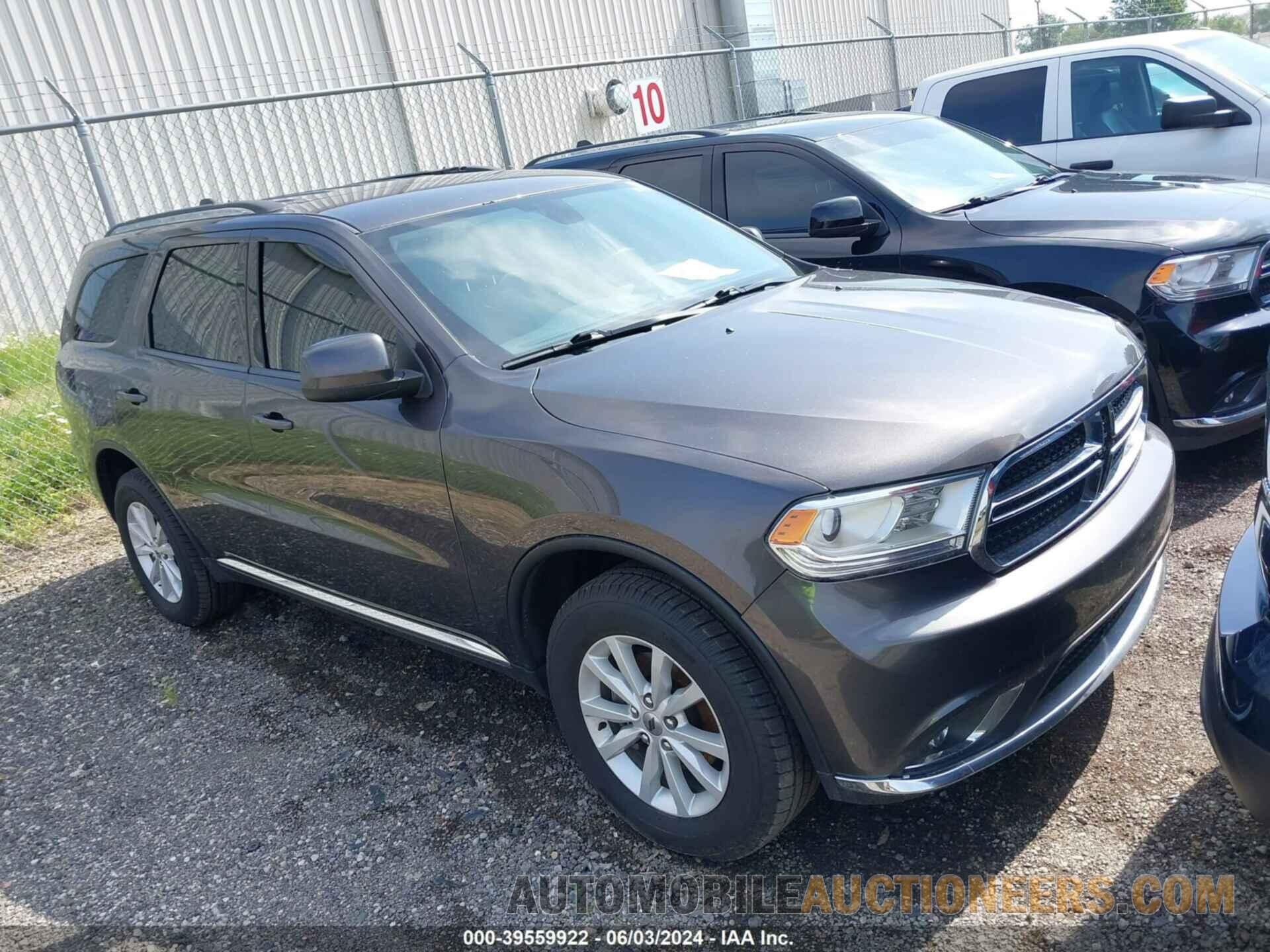 1C4RDJAG0LC204992 DODGE DURANGO 2020