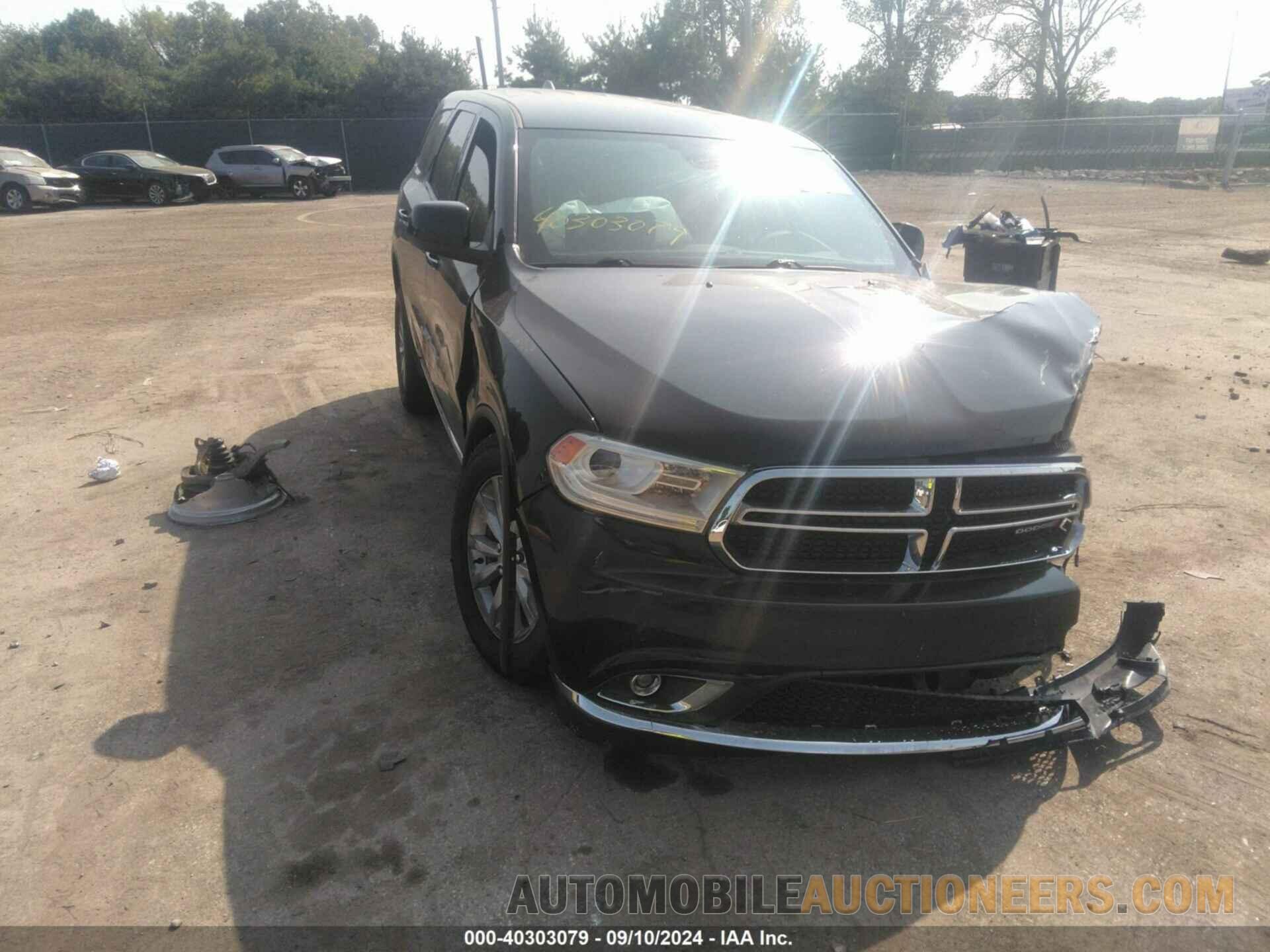 1C4RDJAG0LC300962 DODGE DURANGO 2020