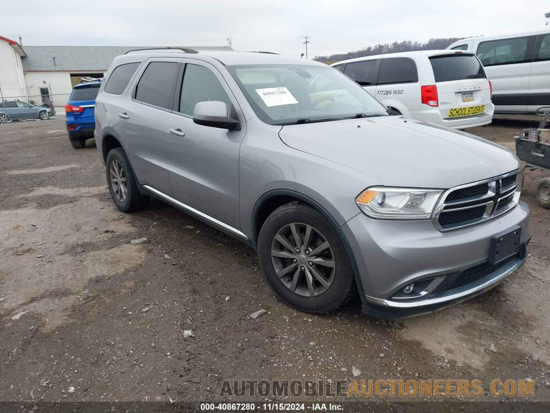 1C4RDJAG1HC785426 DODGE DURANGO 2017