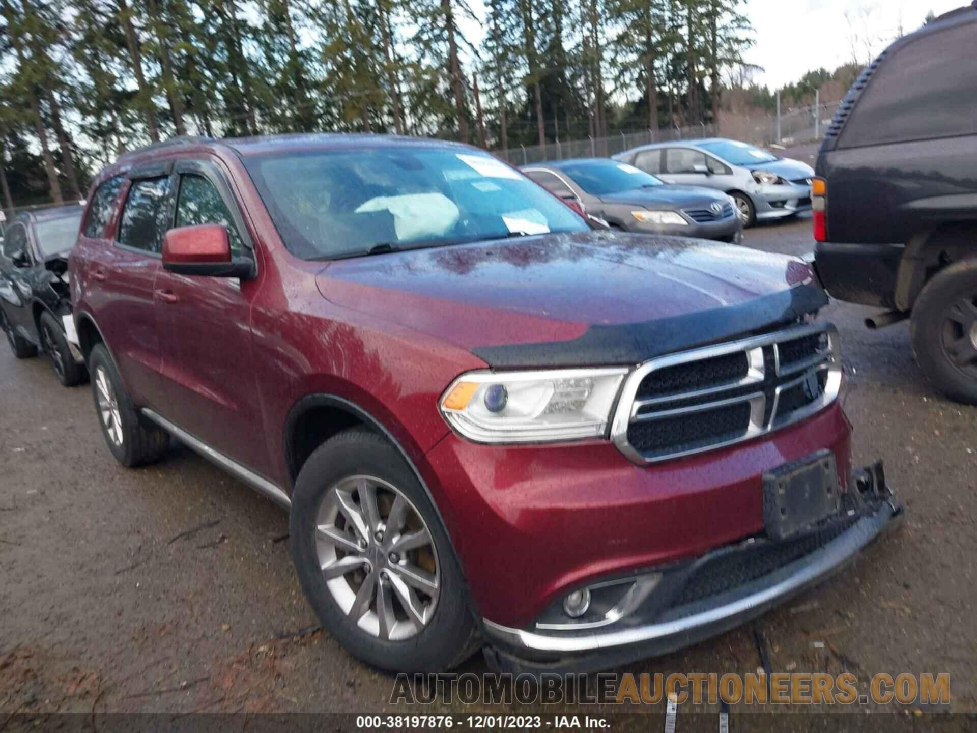 1C4RDJAG1JC184345 DODGE DURANGO 2018