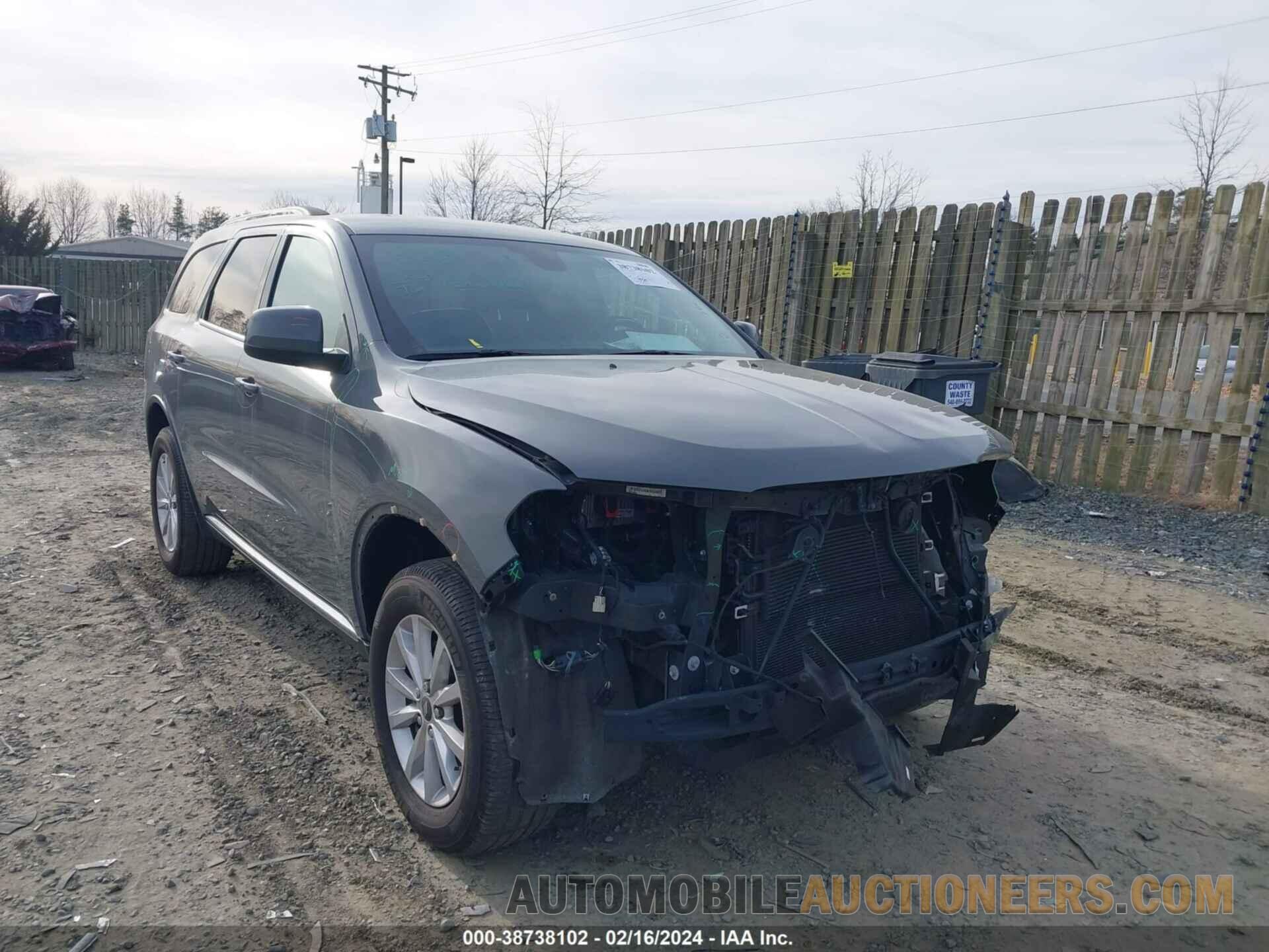 1C4RDJAG1NC157944 DODGE DURANGO 2022