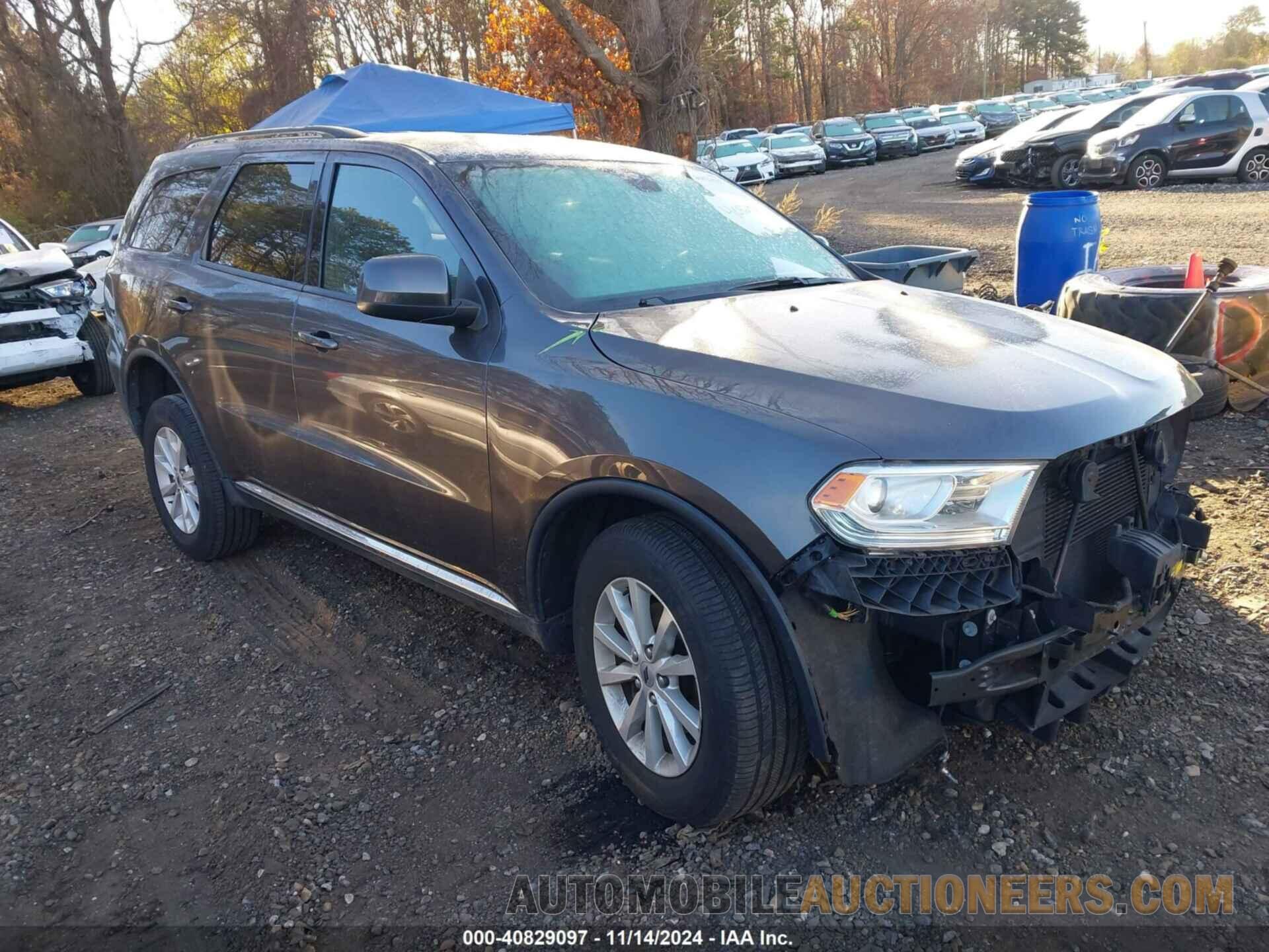 1C4RDJAG2LC103212 DODGE DURANGO 2020