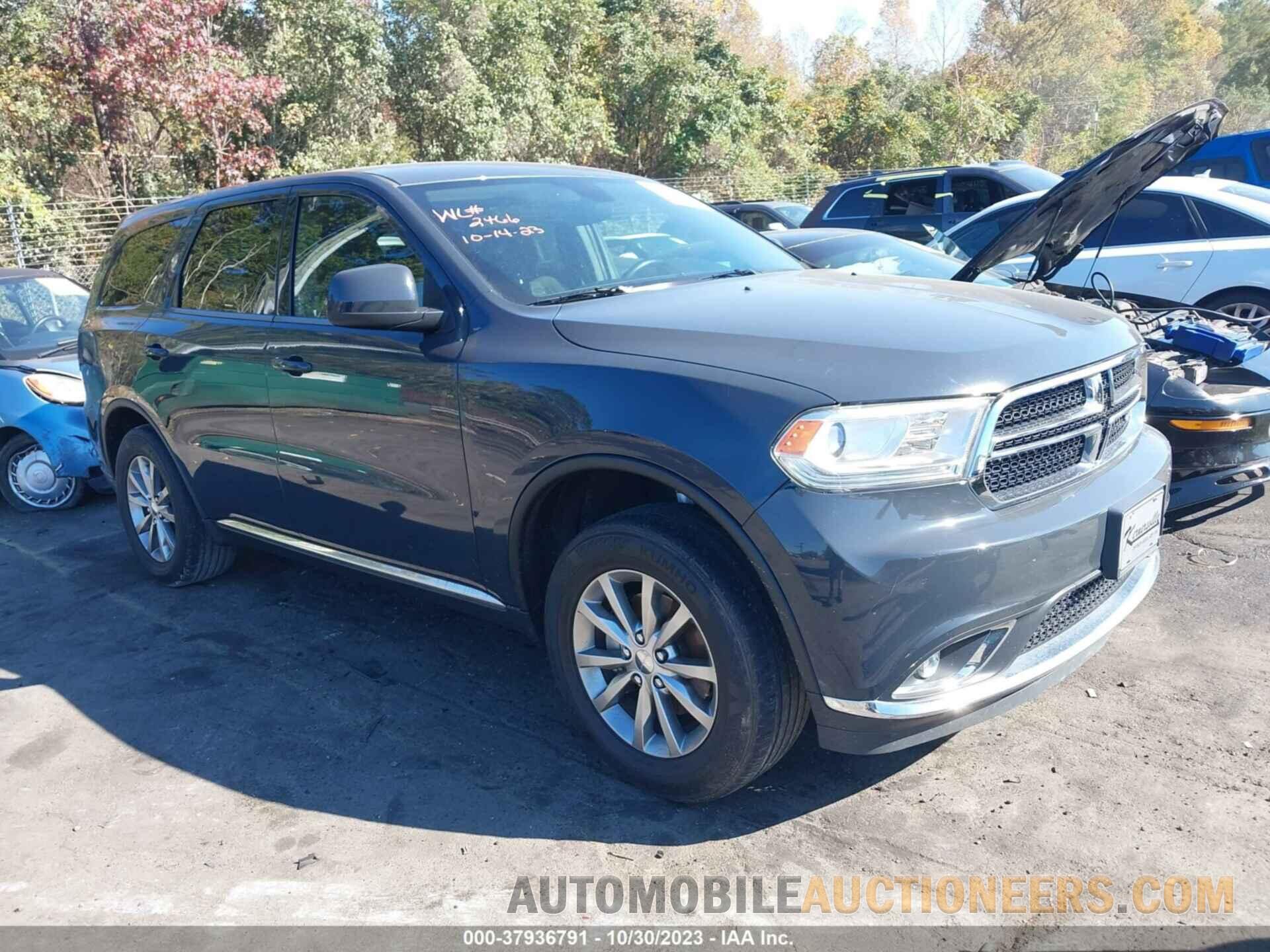 1C4RDJAG3JC386376 DODGE DURANGO 2018