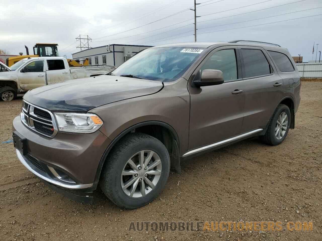 1C4RDJAG4HC824137 DODGE DURANGO 2017