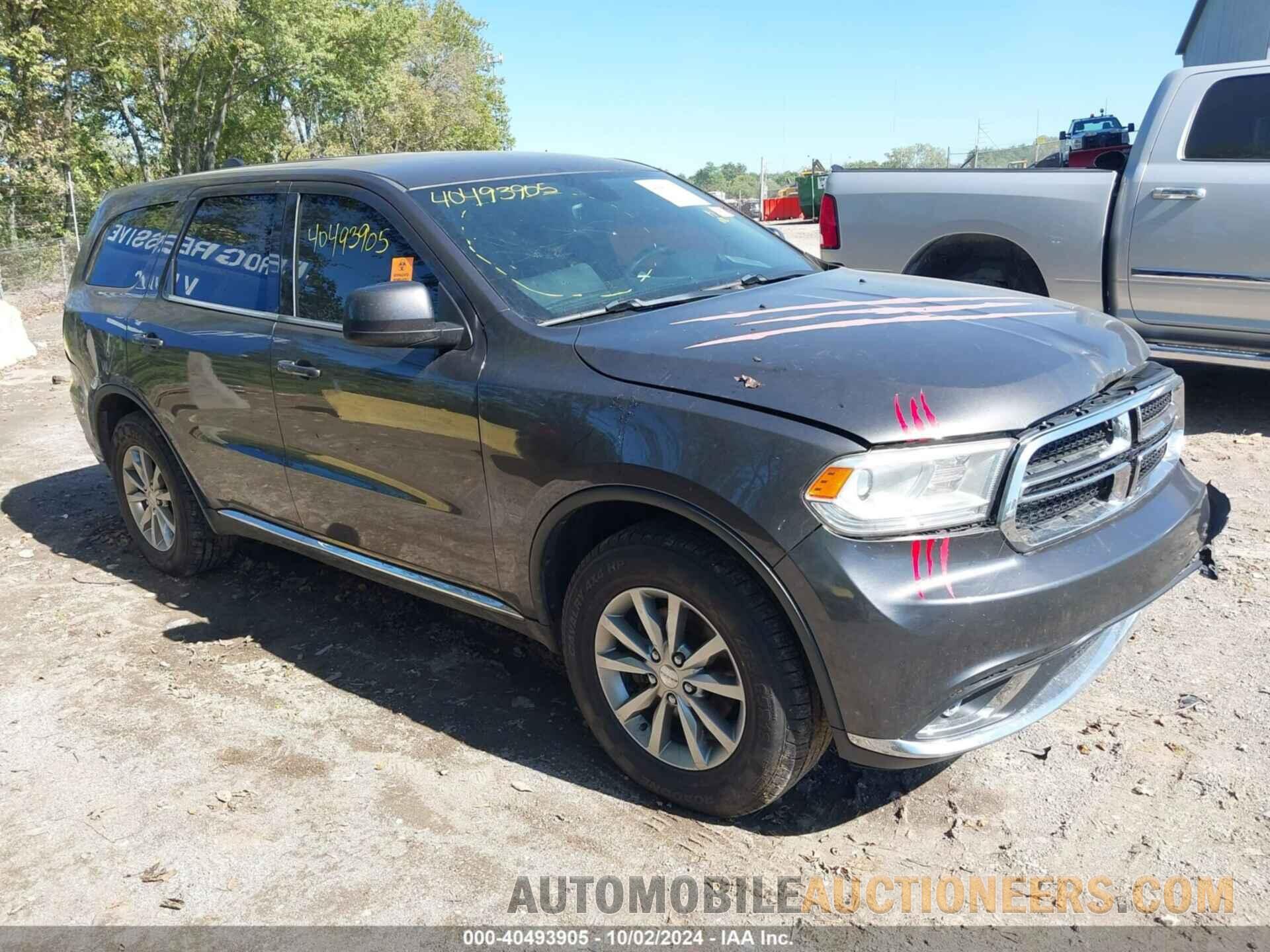 1C4RDJAG4HC888565 DODGE DURANGO 2017