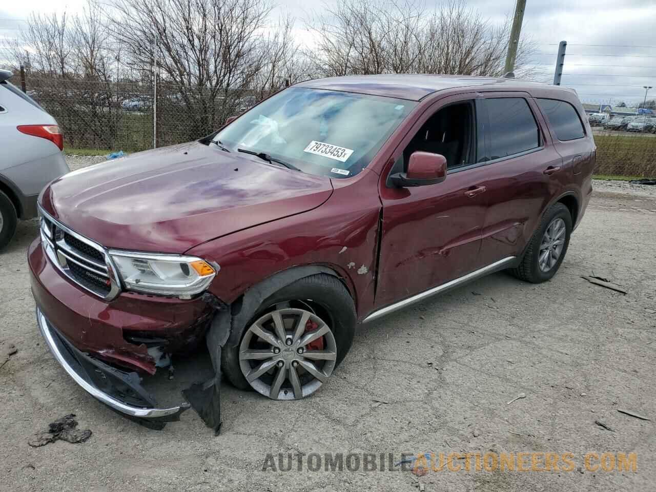 1C4RDJAG4HC893362 DODGE DURANGO 2017