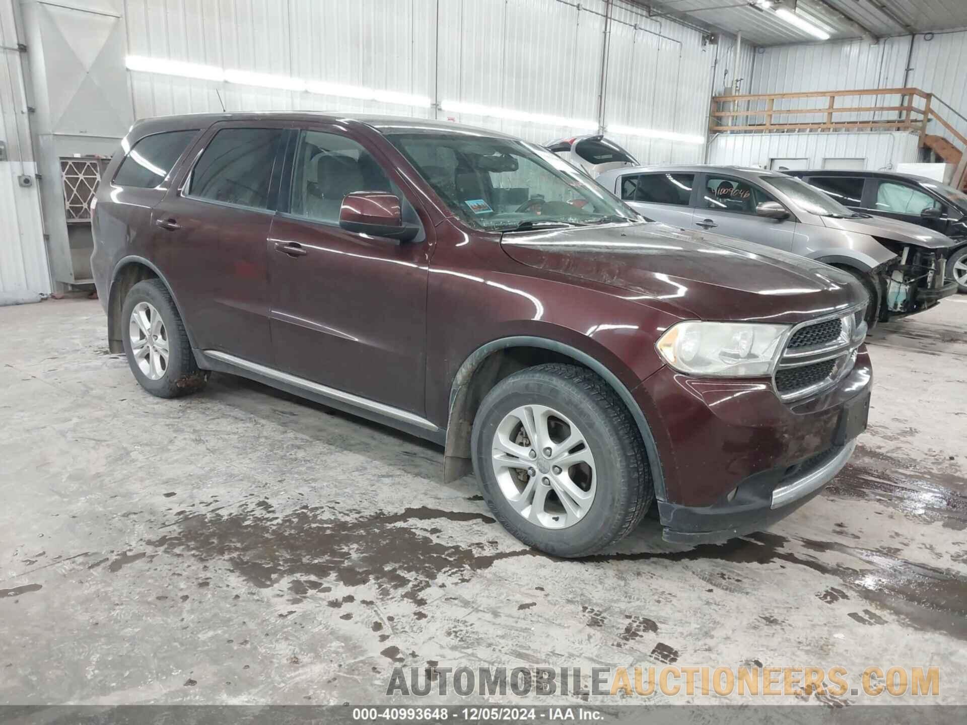 1C4RDJAG5CC195707 DODGE DURANGO 2012